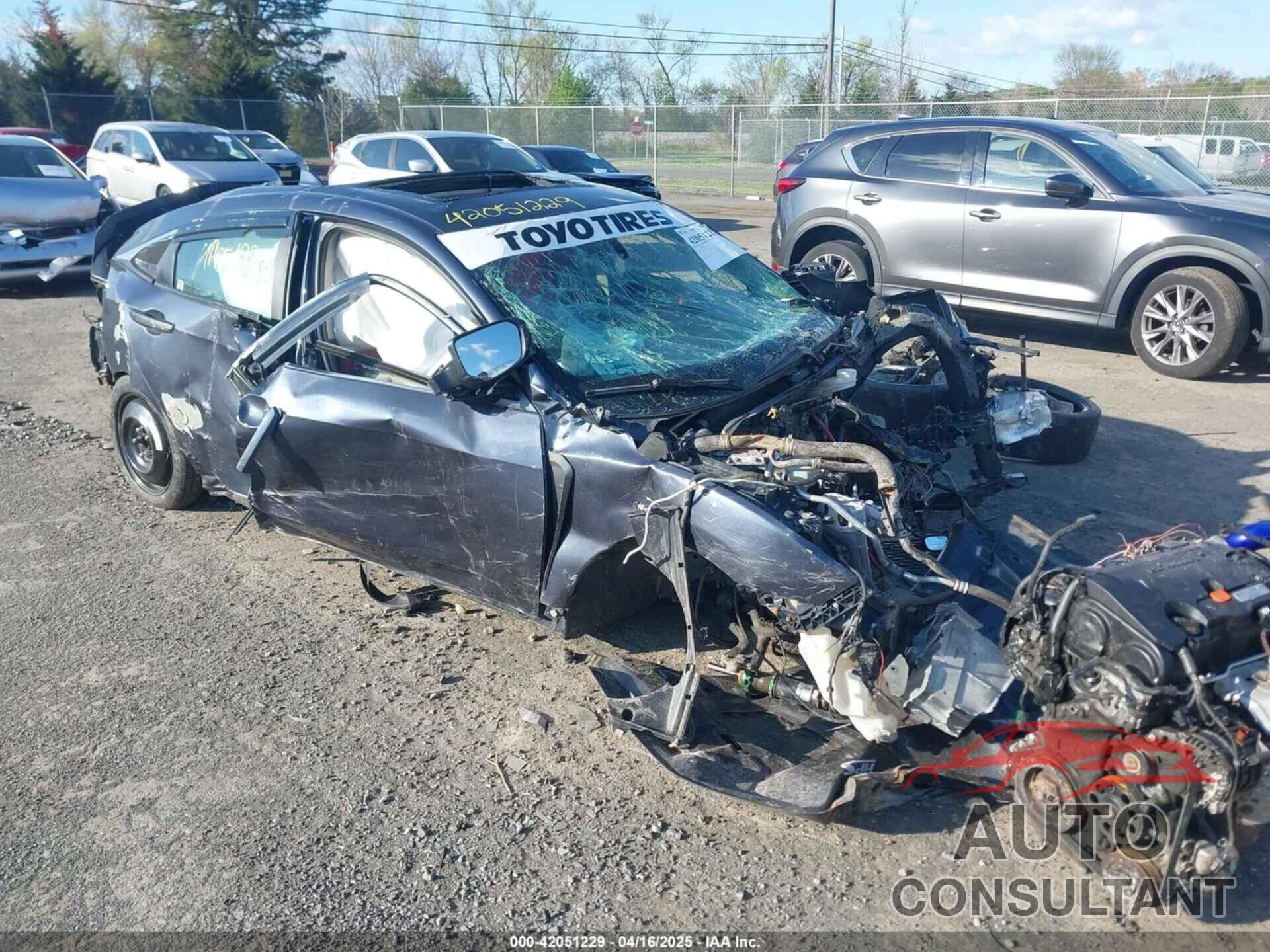 HONDA CIVIC 2017 - 2HGFC2F72HH545093