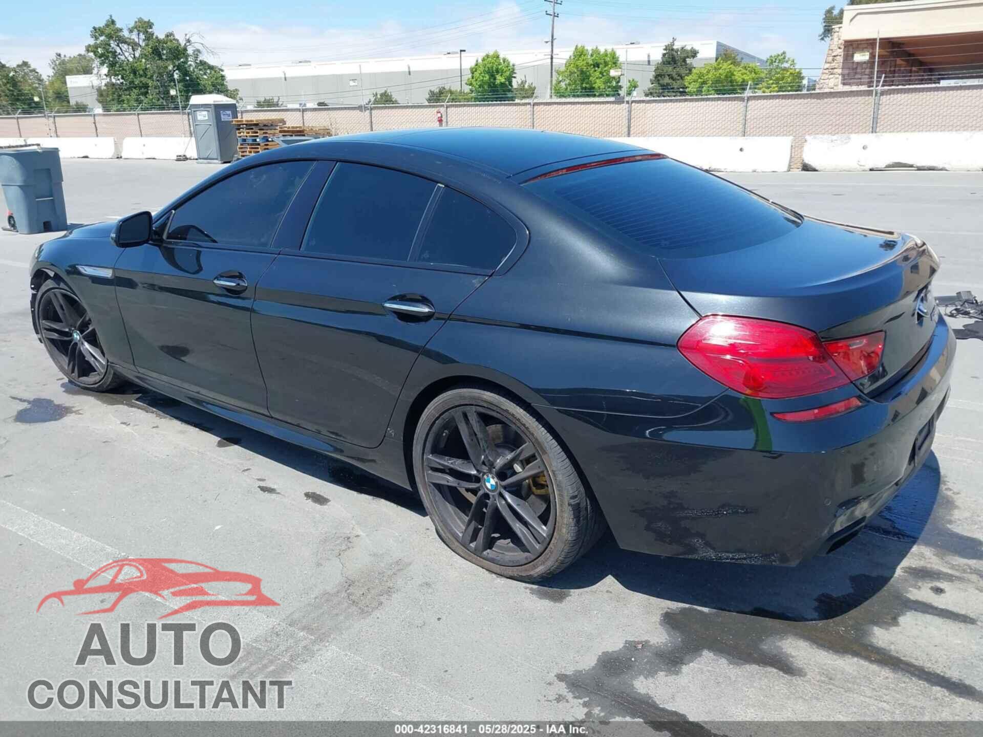 BMW 650I GRAN COUPE 2016 - WBA6D4C52GD977458