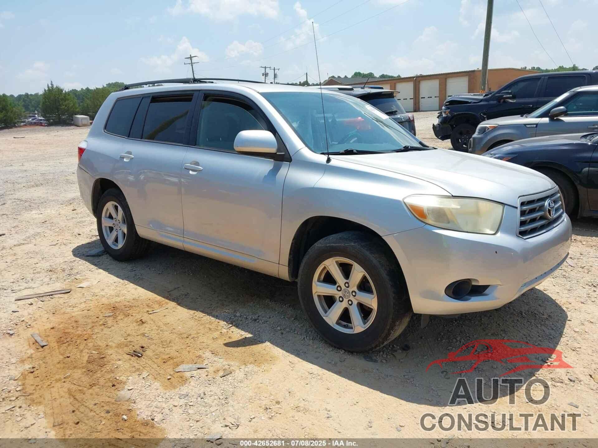 TOYOTA HIGHLANDER 2009 - JTEDS41A592071265
