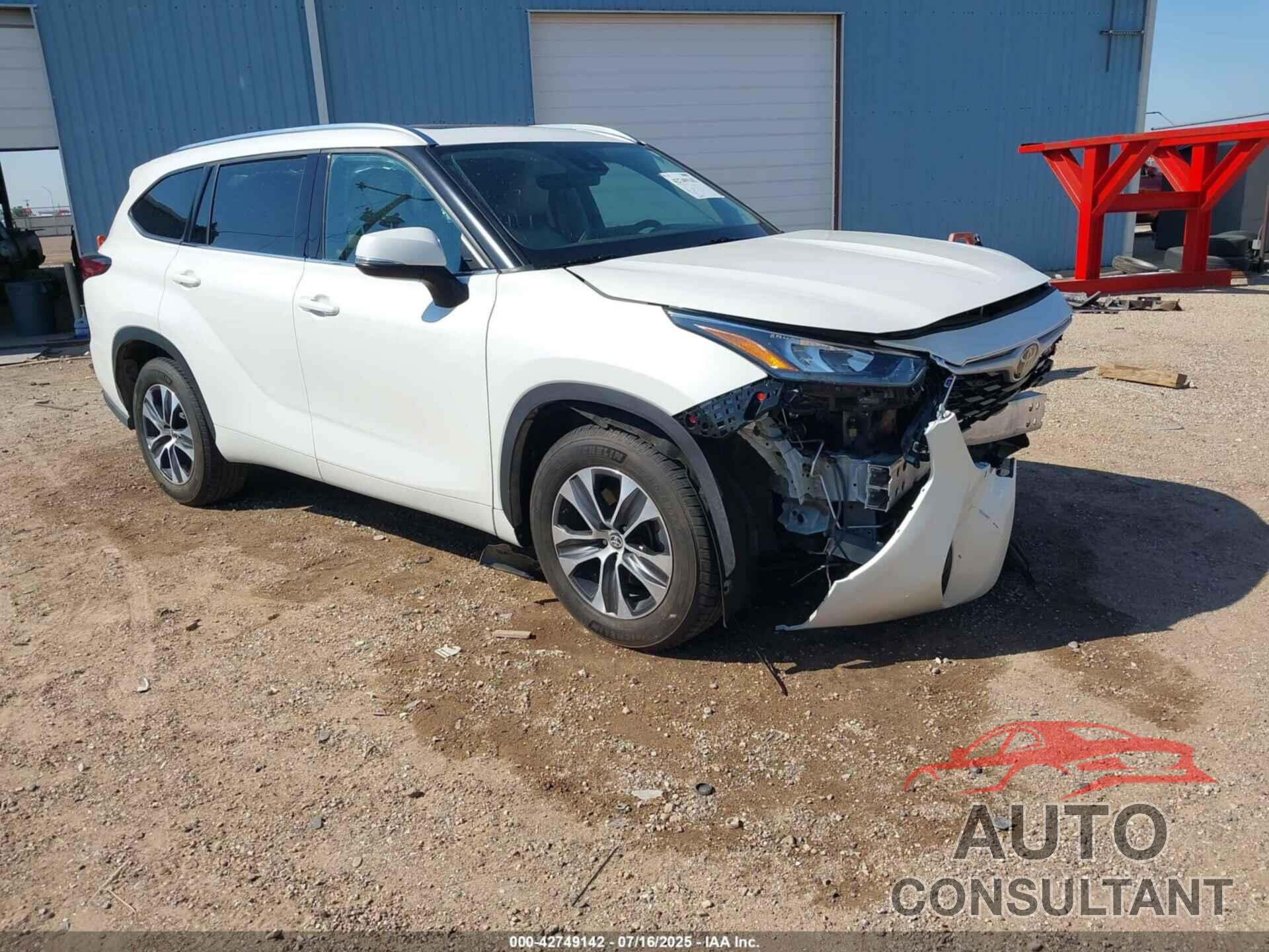 TOYOTA HIGHLANDER 2020 - 5TDGZRAH8LS510711