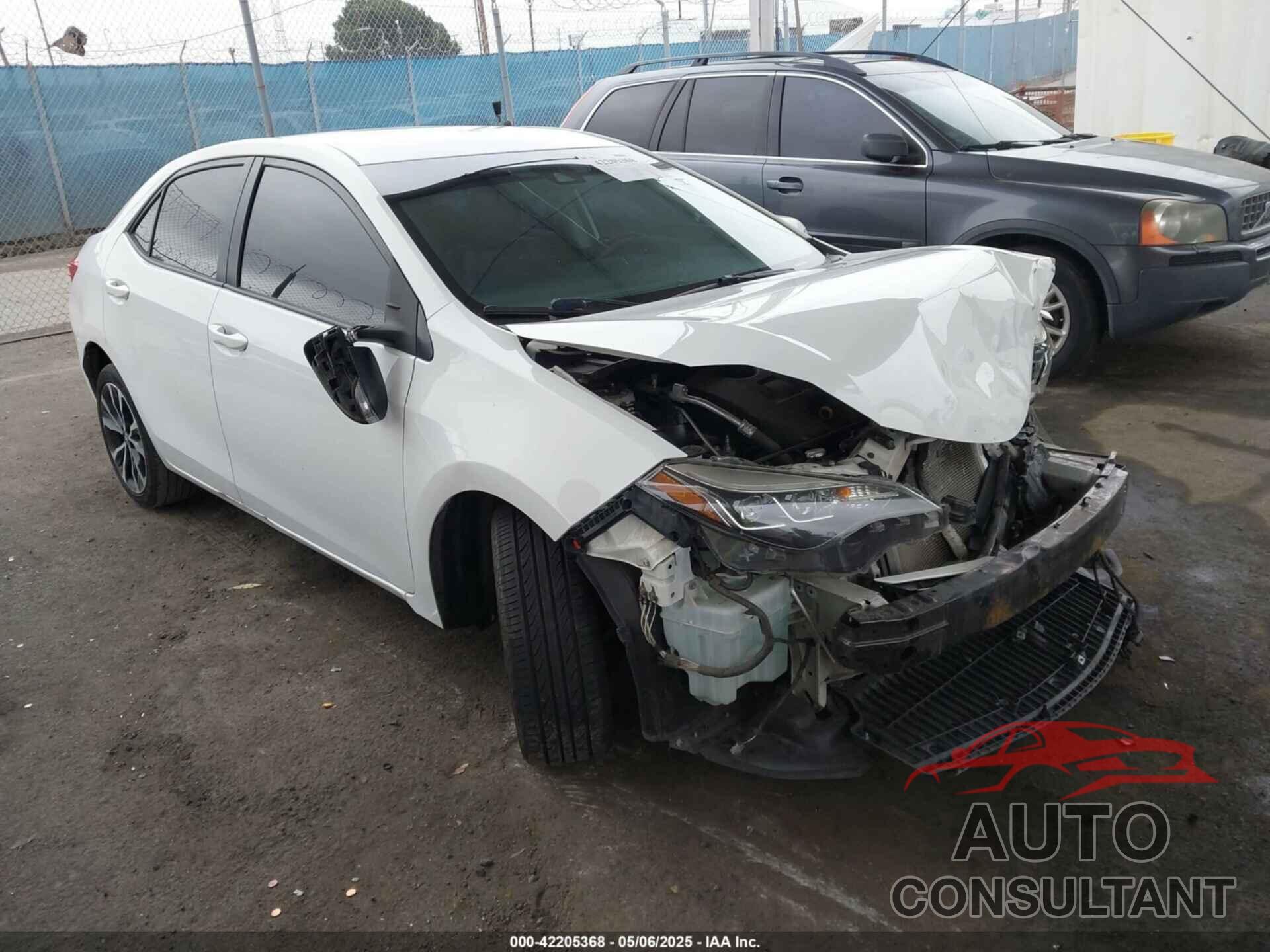 TOYOTA COROLLA 2019 - 5YFBURHE7KP862111
