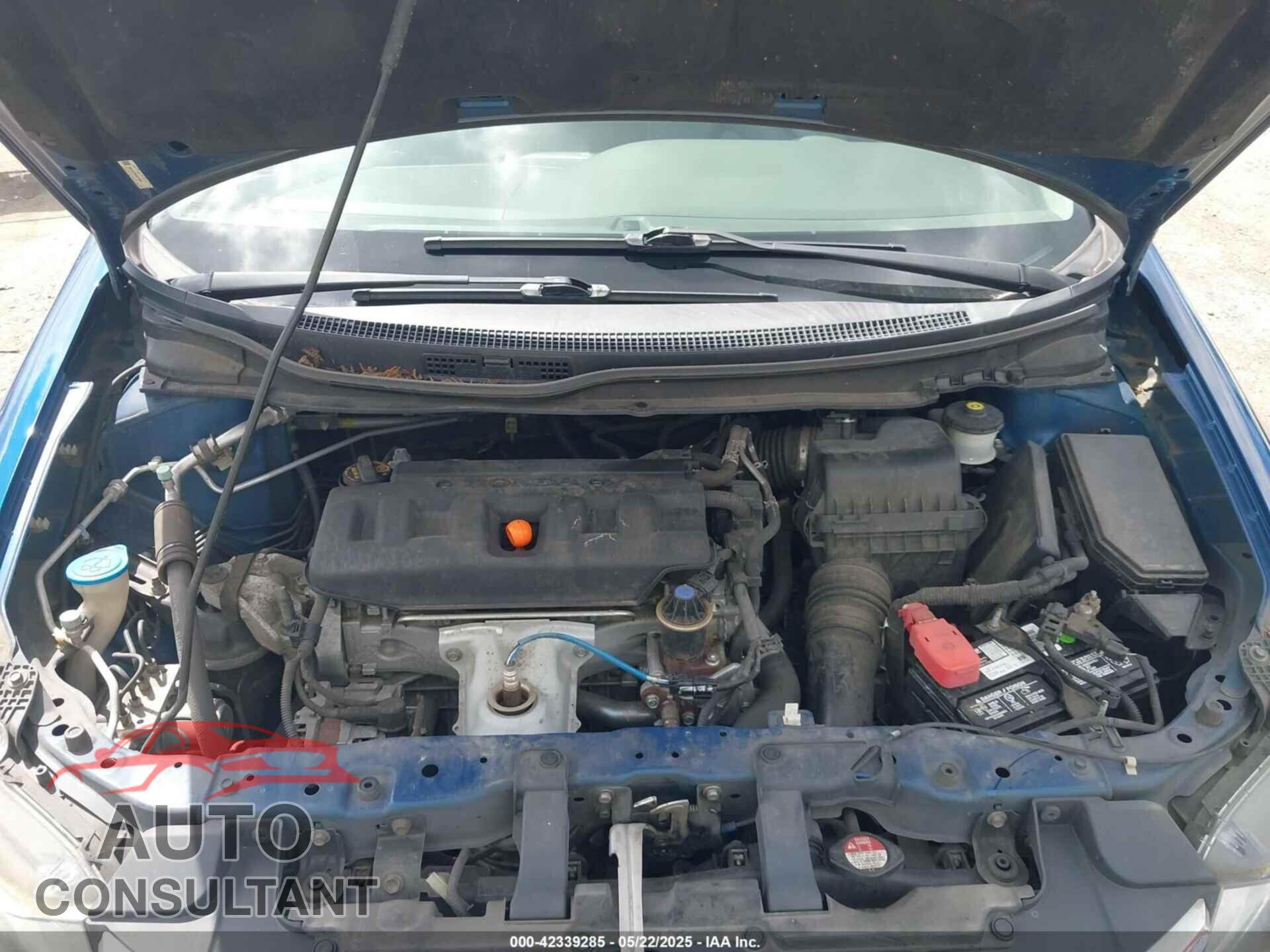 HONDA CIVIC 2012 - 19XFB2F50CE076865