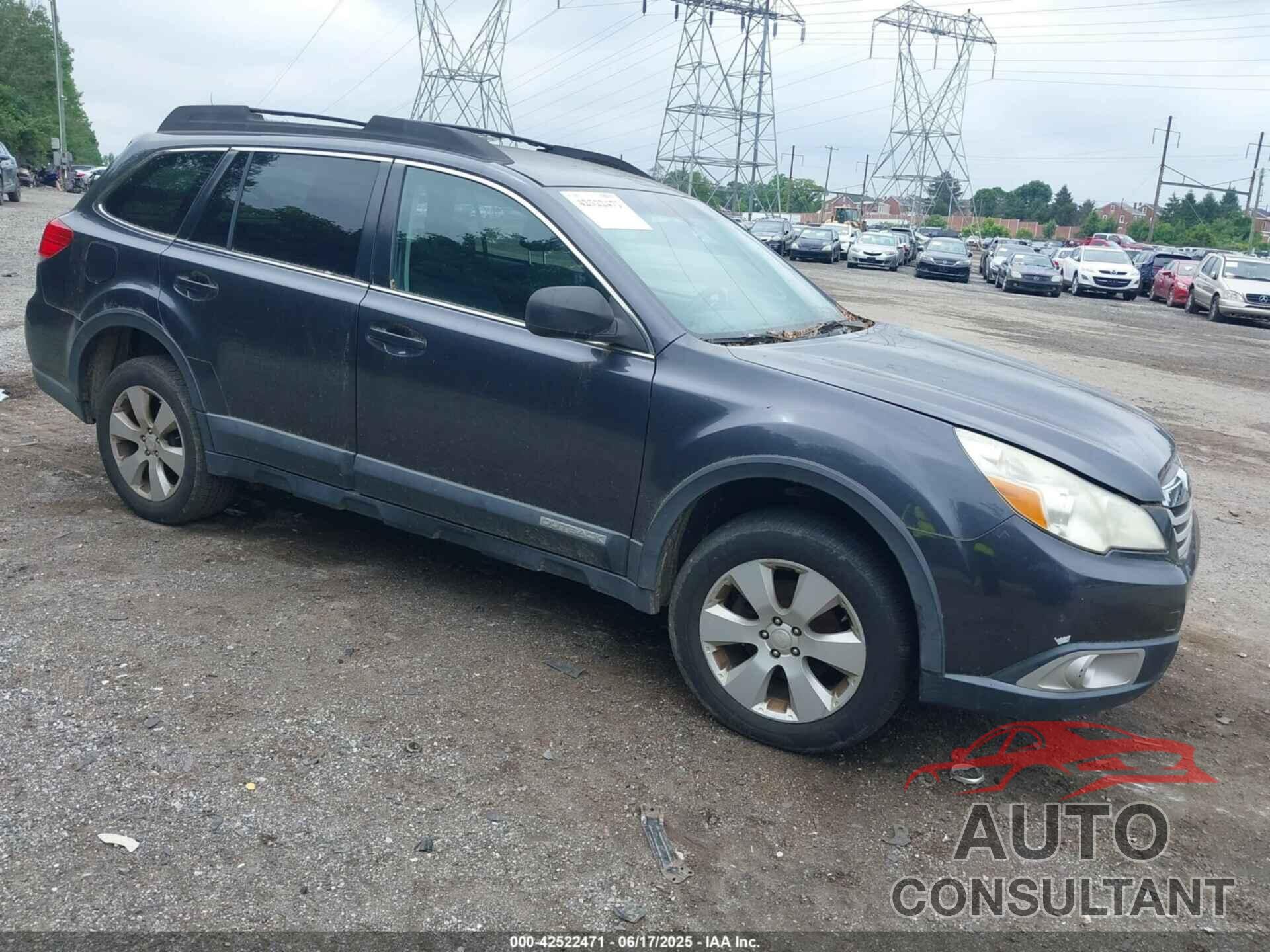 SUBARU OUTBACK 2011 - 4S4BRBCC8B3398684