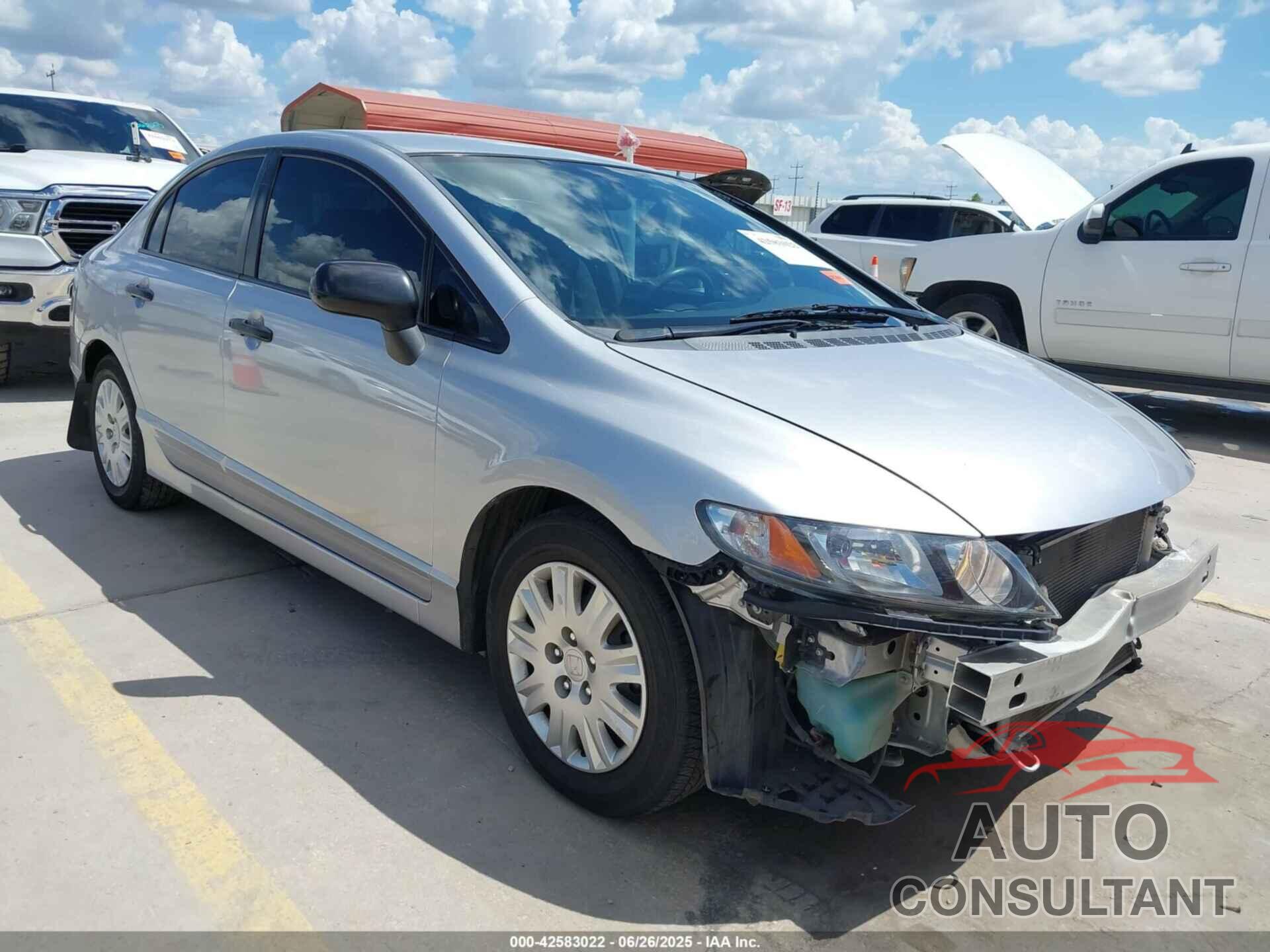HONDA CIVIC 2011 - 2HGFA1F3XBH544410