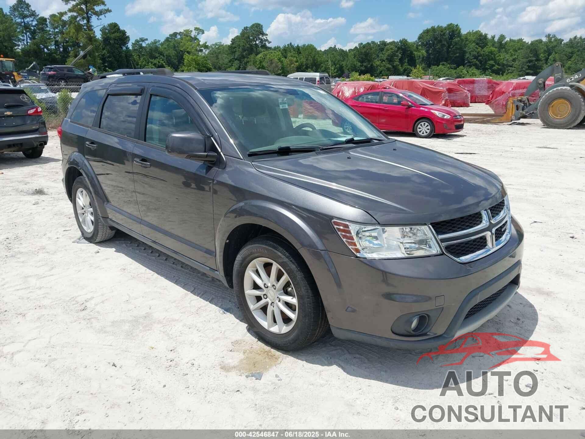 DODGE JOURNEY 2015 - 3C4PDCBB8FT600487