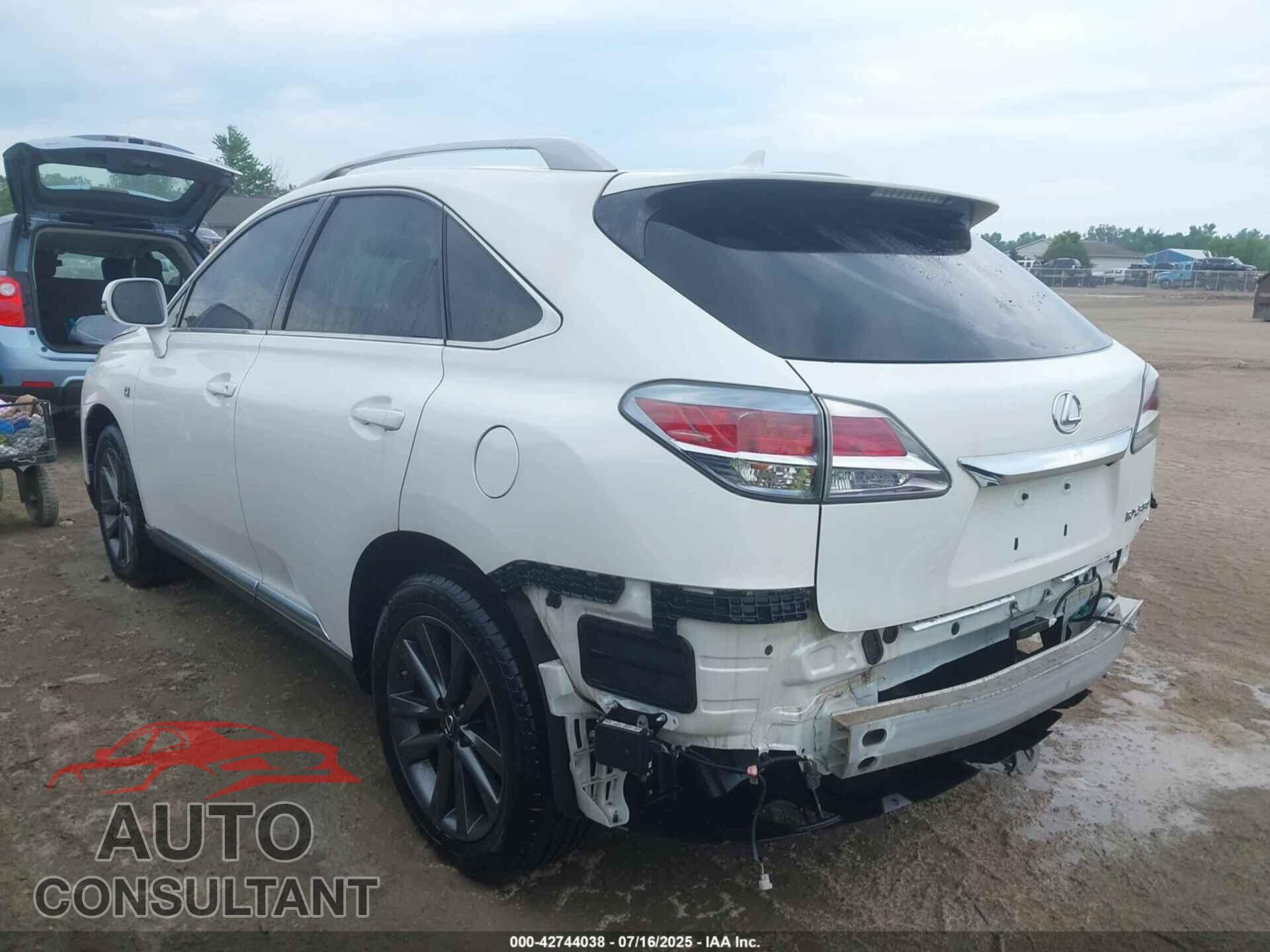 LEXUS RX 350 2013 - 2T2BK1BAXDC183350