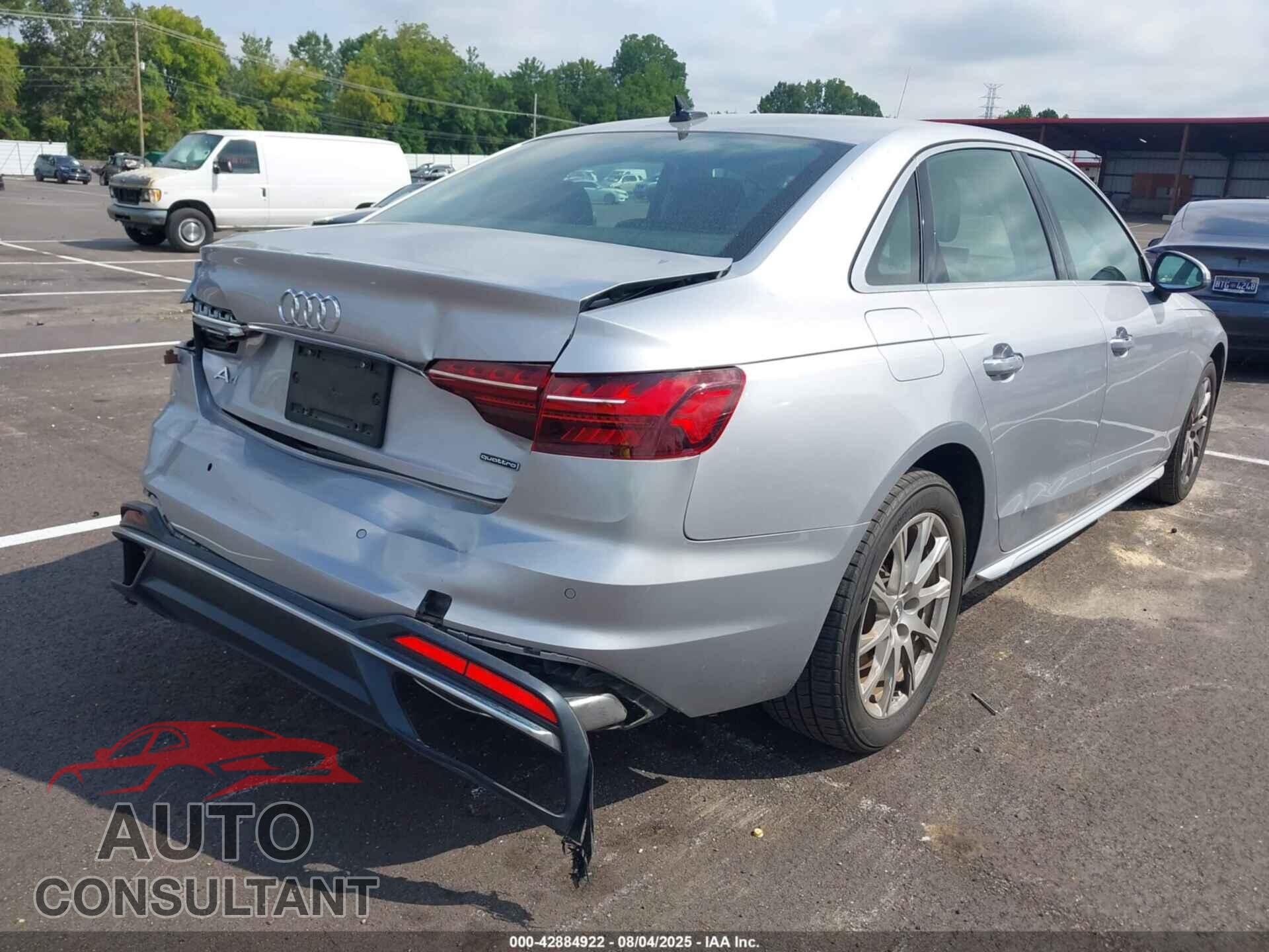 AUDI A4 2021 - WAUABAF4XMA002995