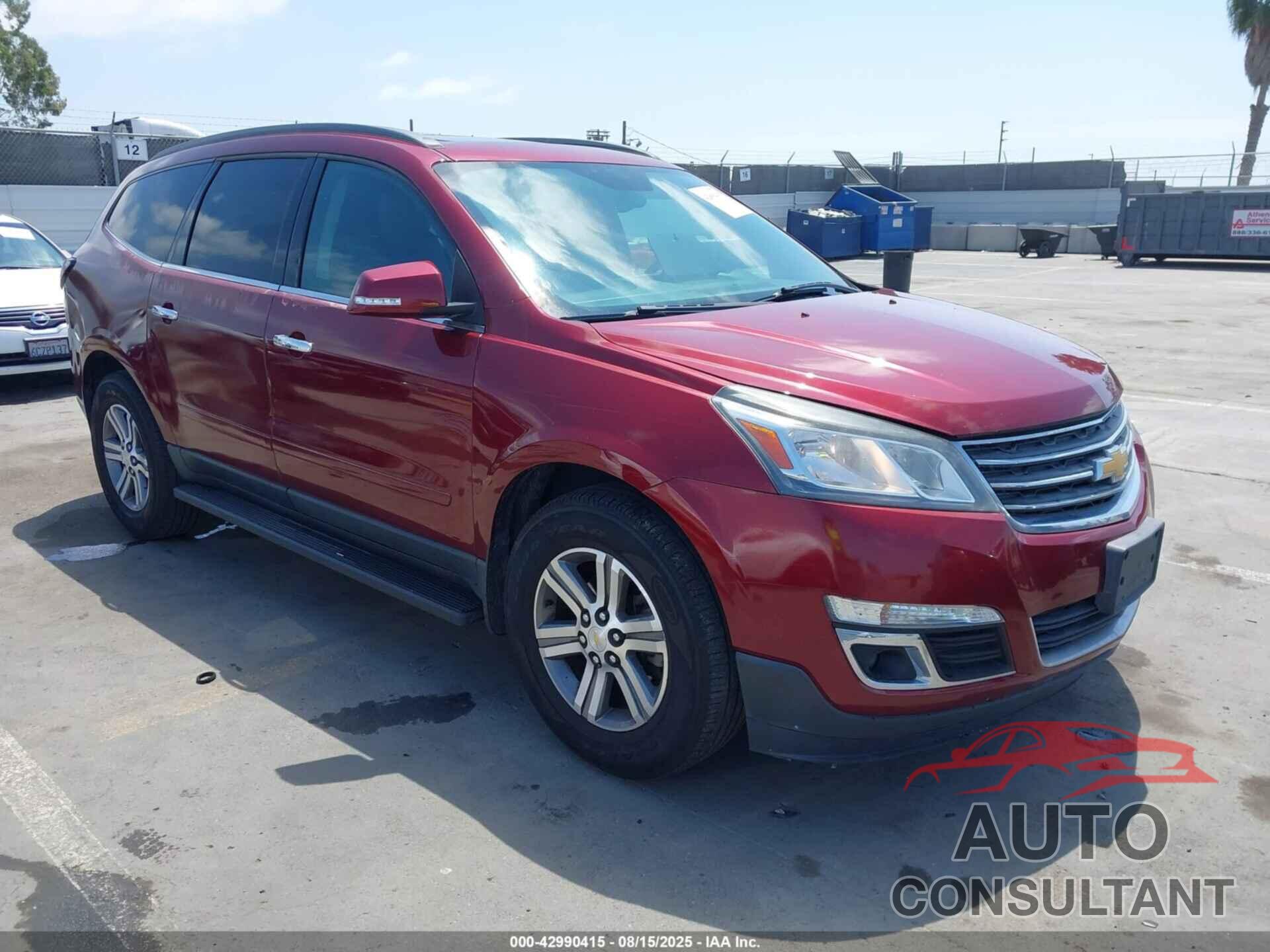 CHEVROLET TRAVERSE 2015 - 1GNKVHKD7FJ343603