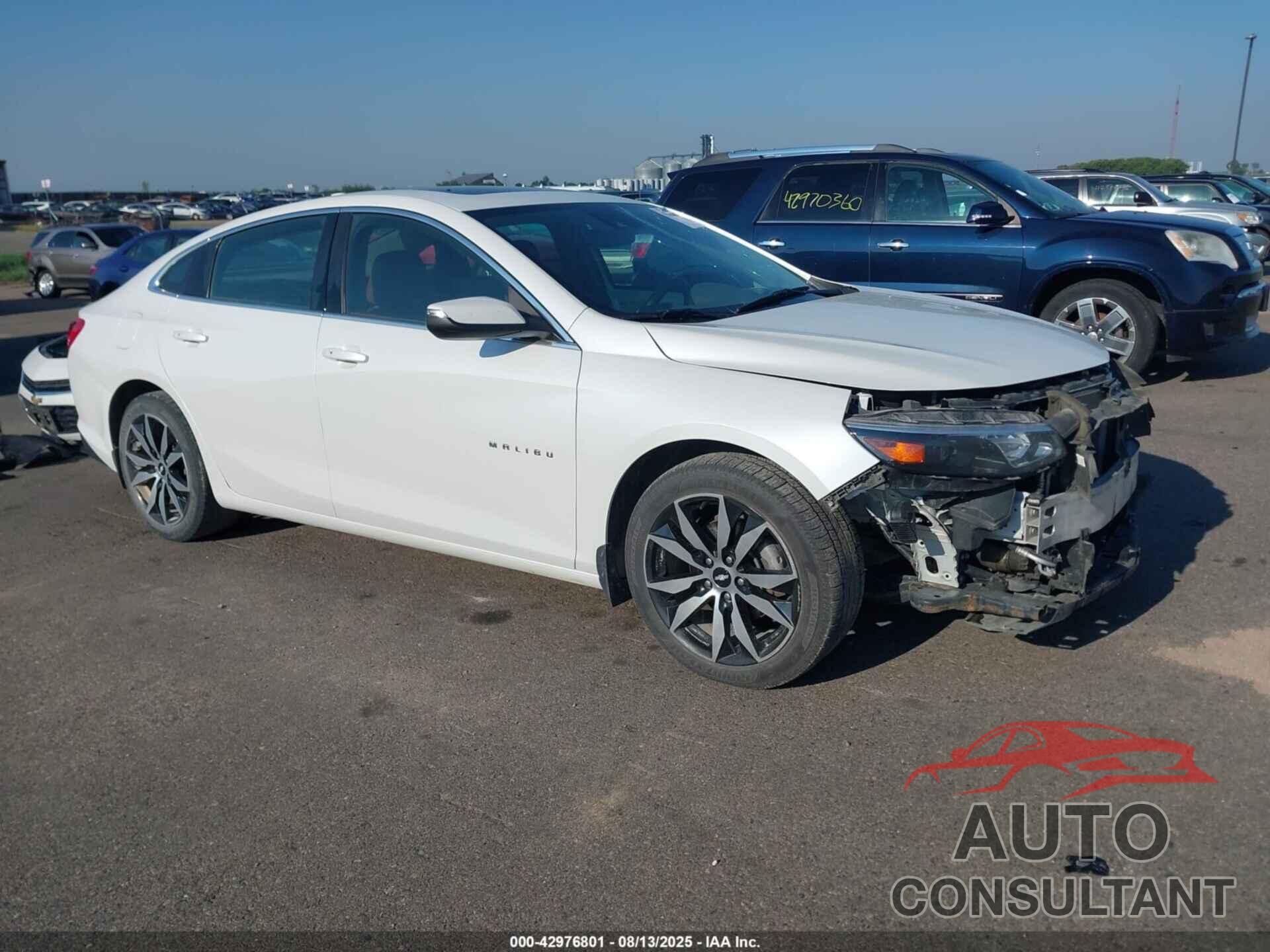 CHEVROLET MALIBU 2016 - 1G1ZE5STXGF319581