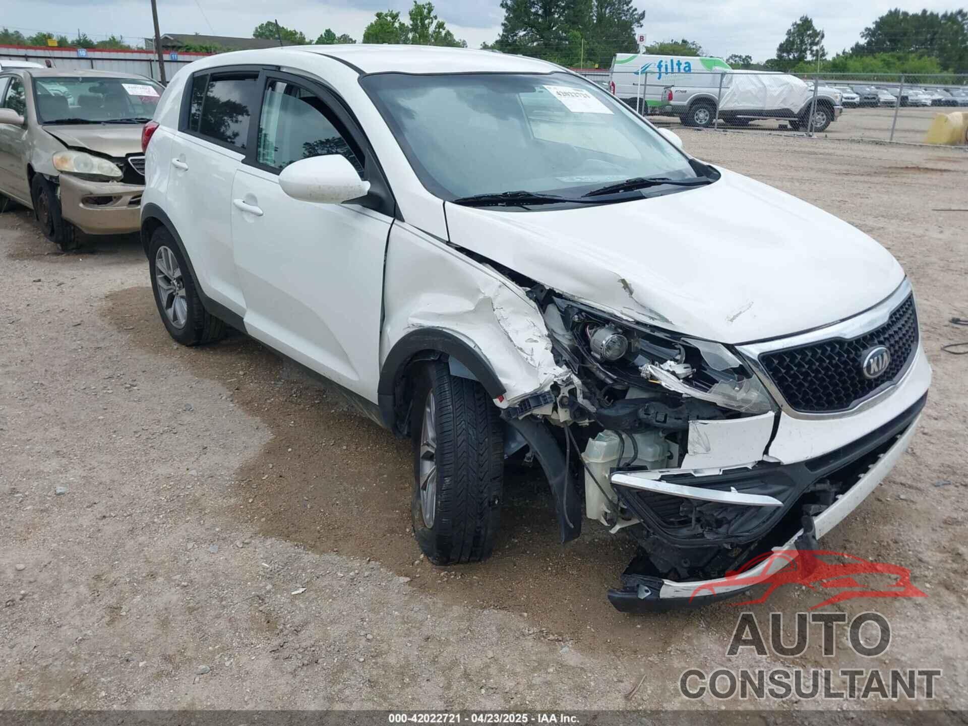 KIA SPORTAGE 2016 - KNDPBCAC5G7853045