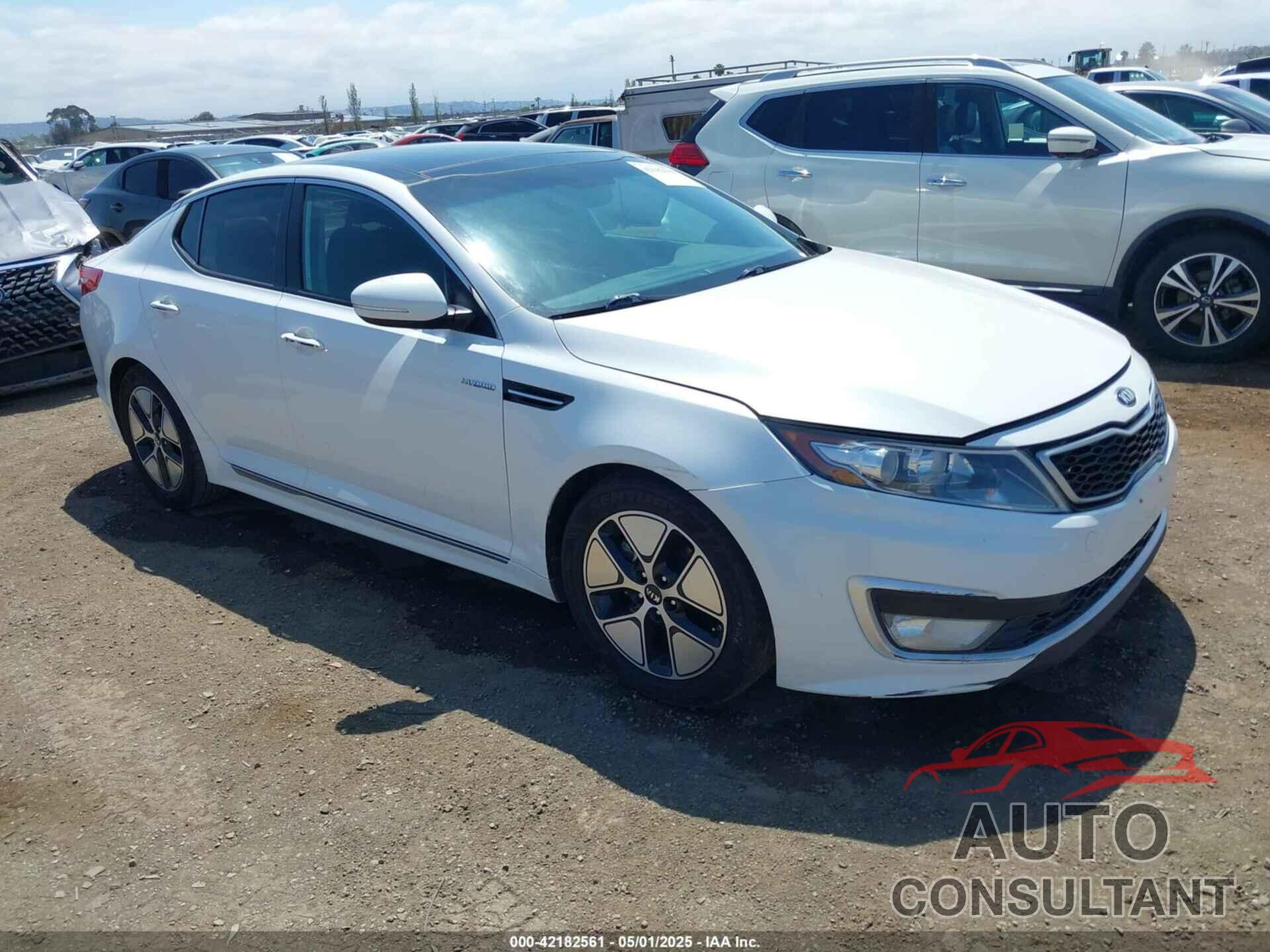 KIA OPTIMA HYBRID 2013 - KNAGM4AD8D5057788