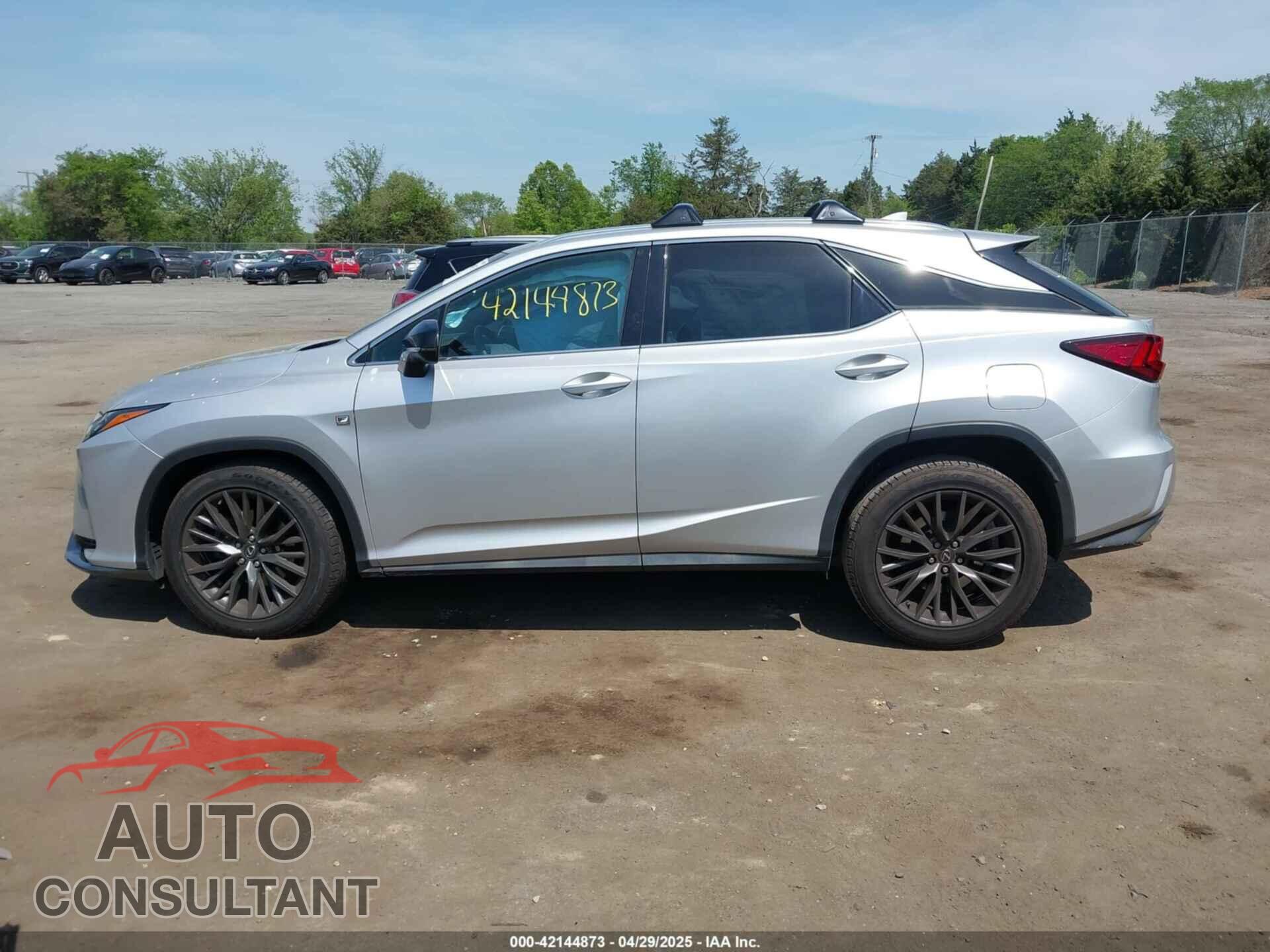 LEXUS RX 350 2017 - 2T2ZZMCA8HC045936
