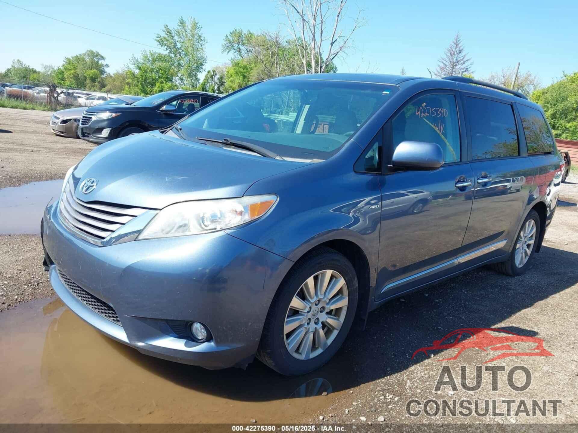 TOYOTA SIENNA 2017 - 5TDDZ3DC4HS156287