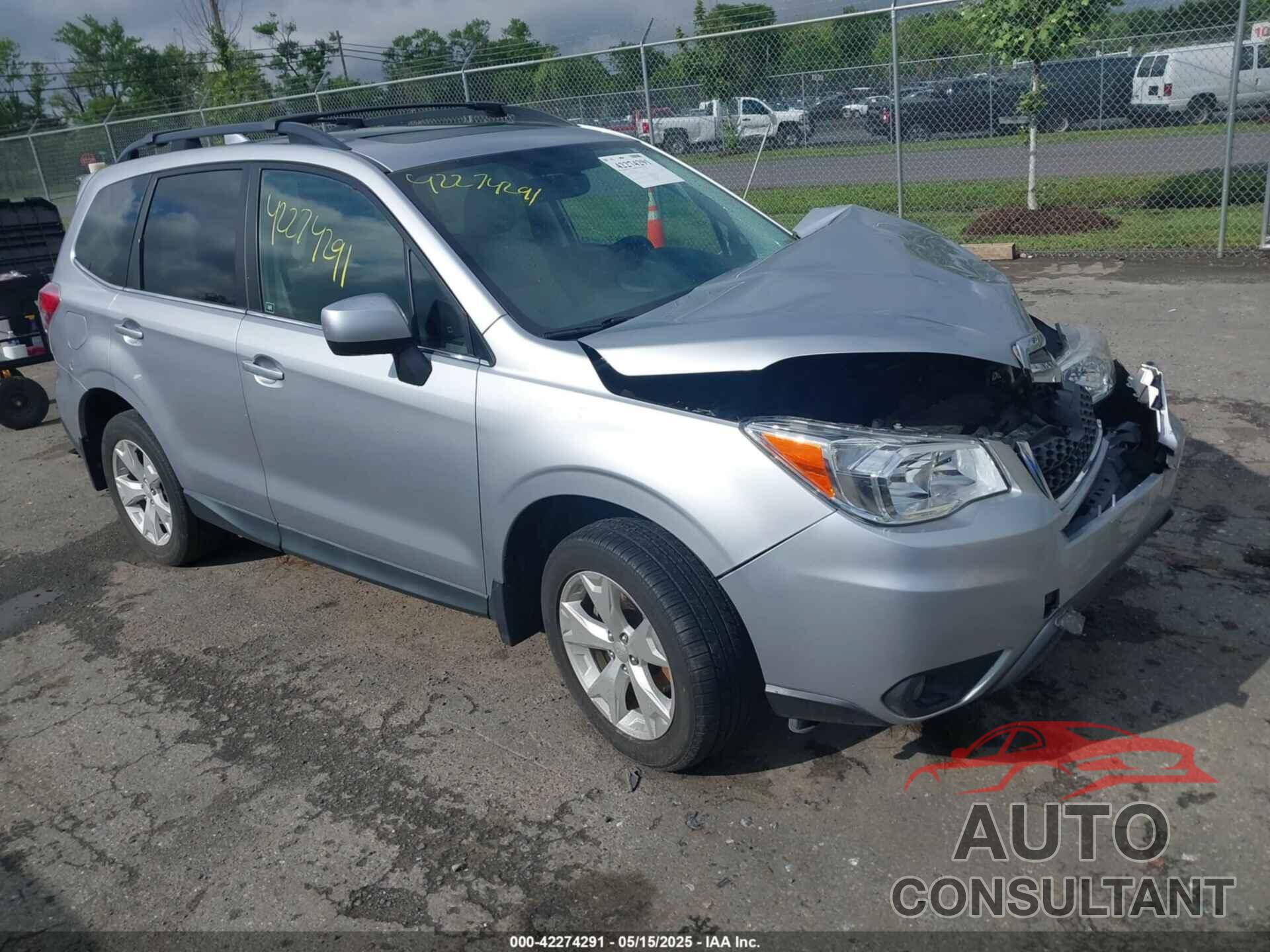 SUBARU FORESTER 2016 - JF2SJAHCXGH435597