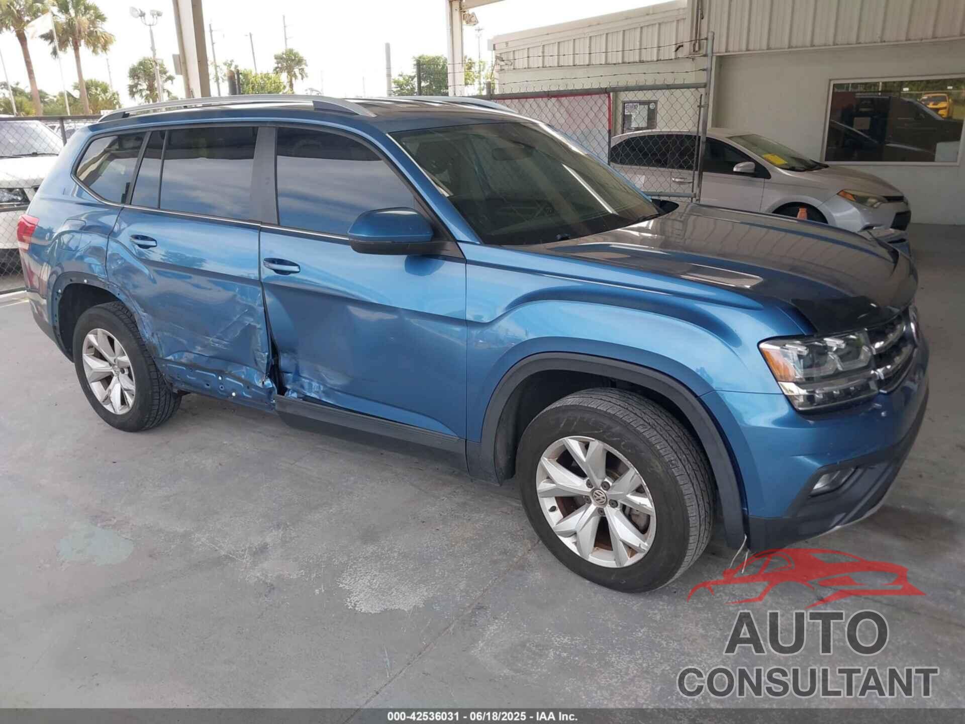VOLKSWAGEN ATLAS 2019 - 1V2UR2CA5KC518080