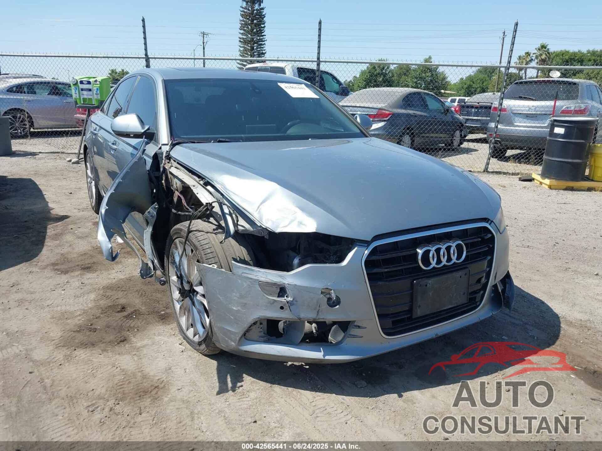 AUDI A6 2013 - WAUDFAFCXDN071428