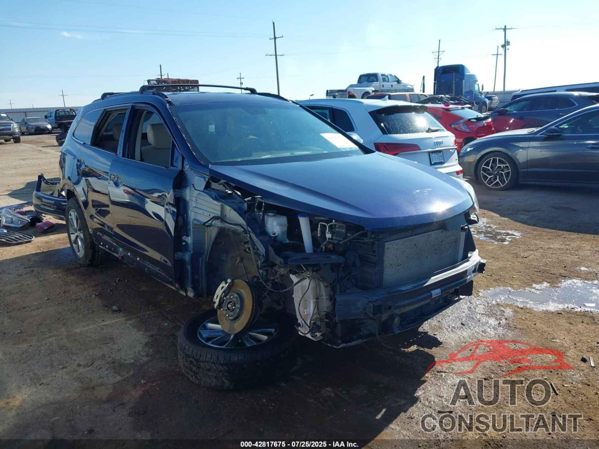HYUNDAI SANTA FE 2017 - KM8SM4HF1HU228828