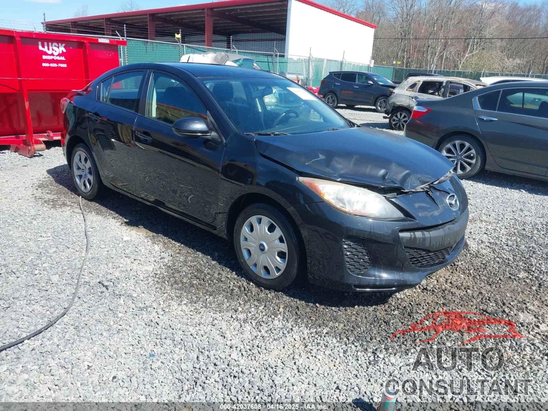 MAZDA MAZDA3 2013 - JM1BL1TF5D1782348
