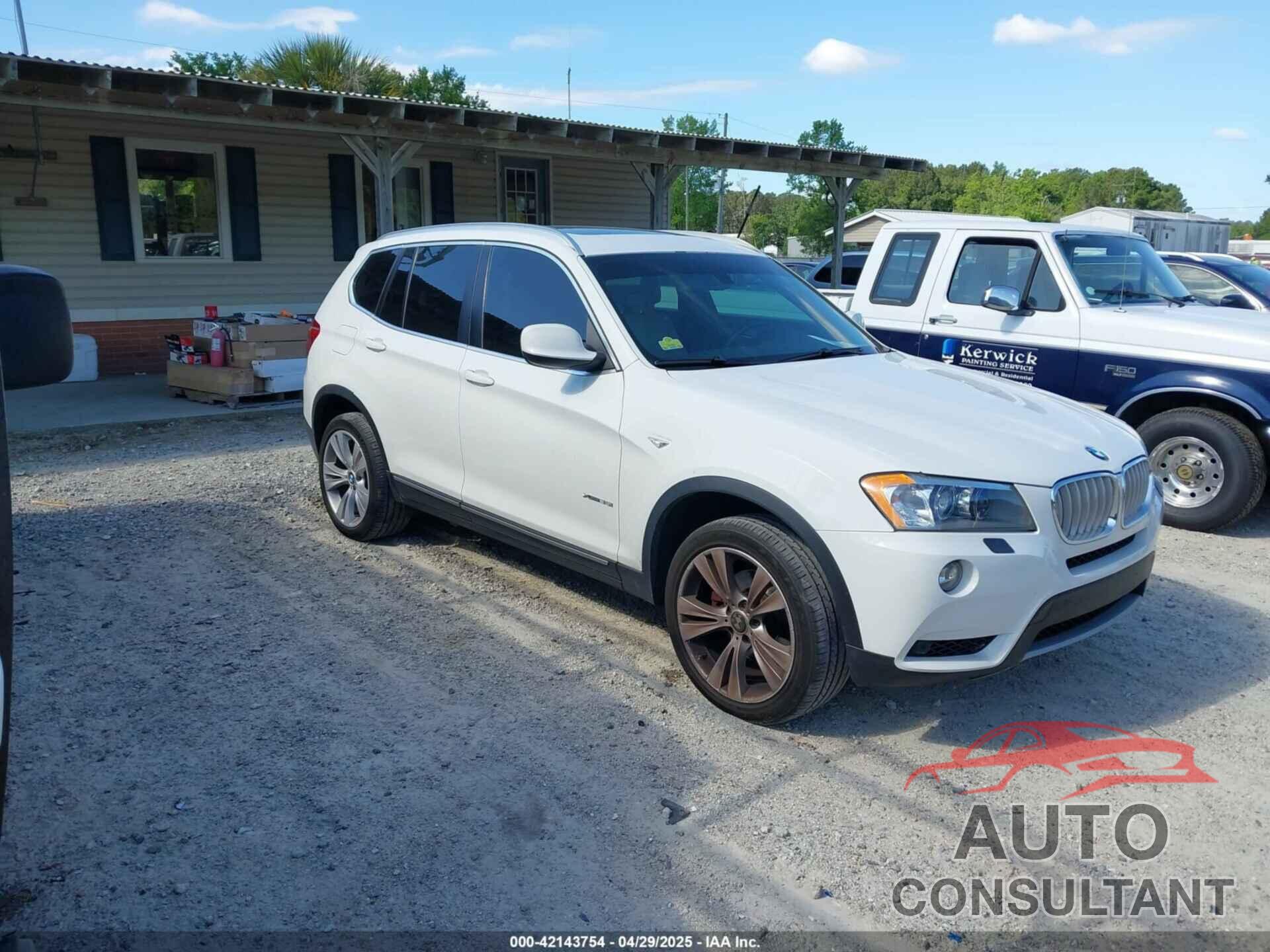 BMW X3 2012 - 5UXWX7C54CL737189