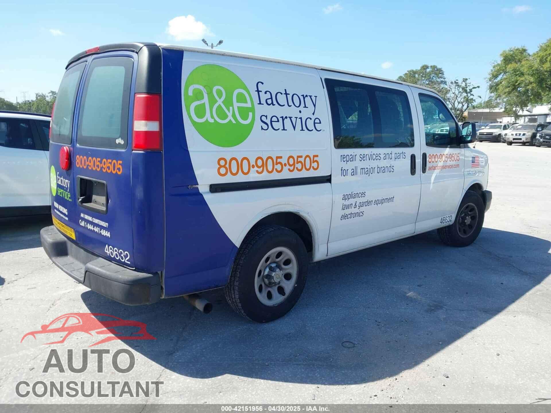 CHEVROLET EXPRESS 1500 2014 - 1GCSGAFX4E1157076