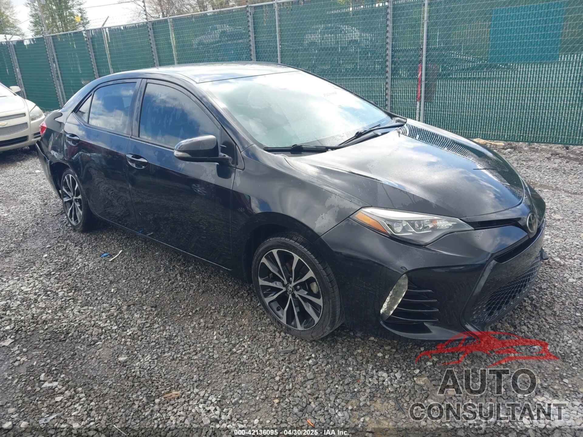 TOYOTA COROLLA 2019 - 5YFBURHE7KP862710