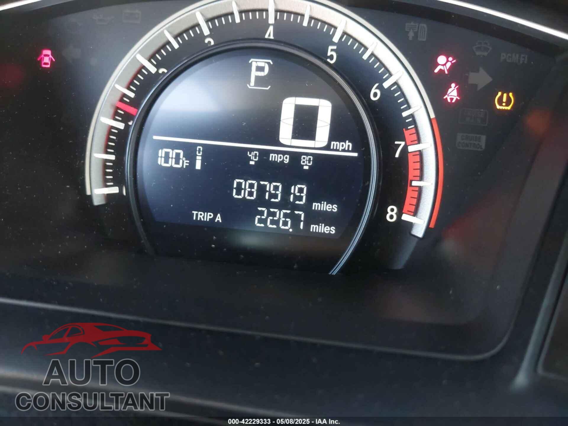 HONDA CIVIC 2017 - 2HGFC2F5XHH553361