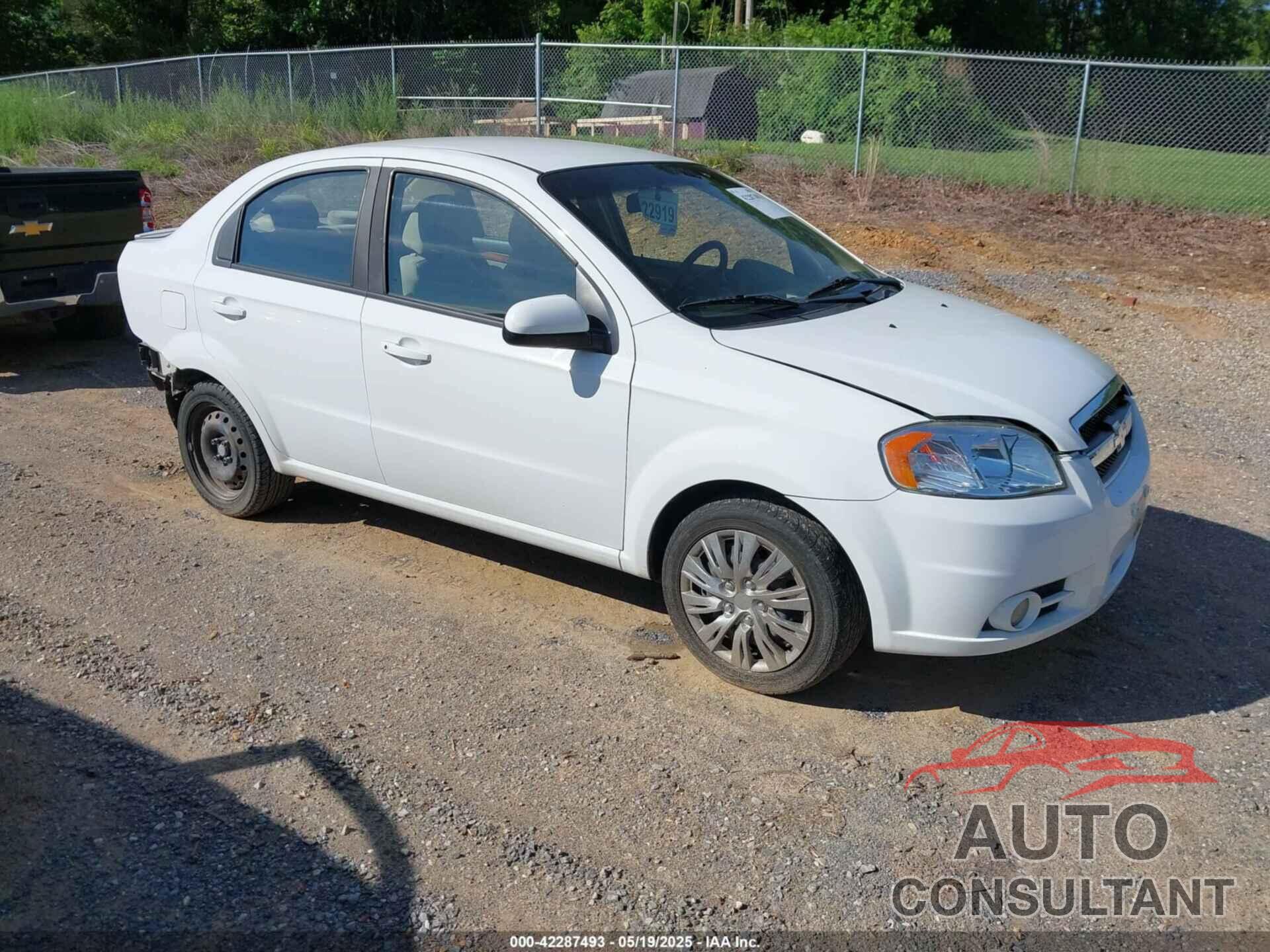 CHEVROLET AVEO 2011 - KL1TG5DE5BB263918