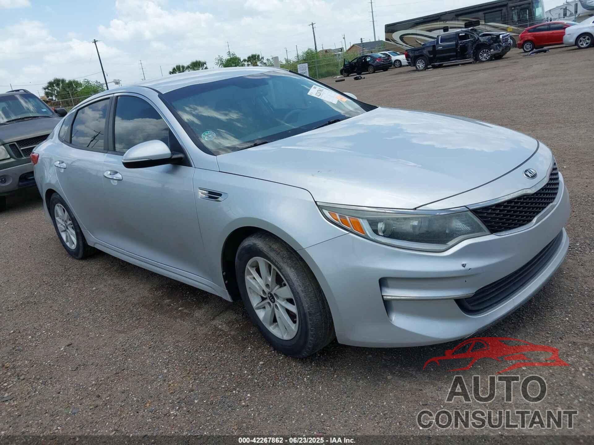 KIA OPTIMA 2016 - 5XXGT4L30GG072036