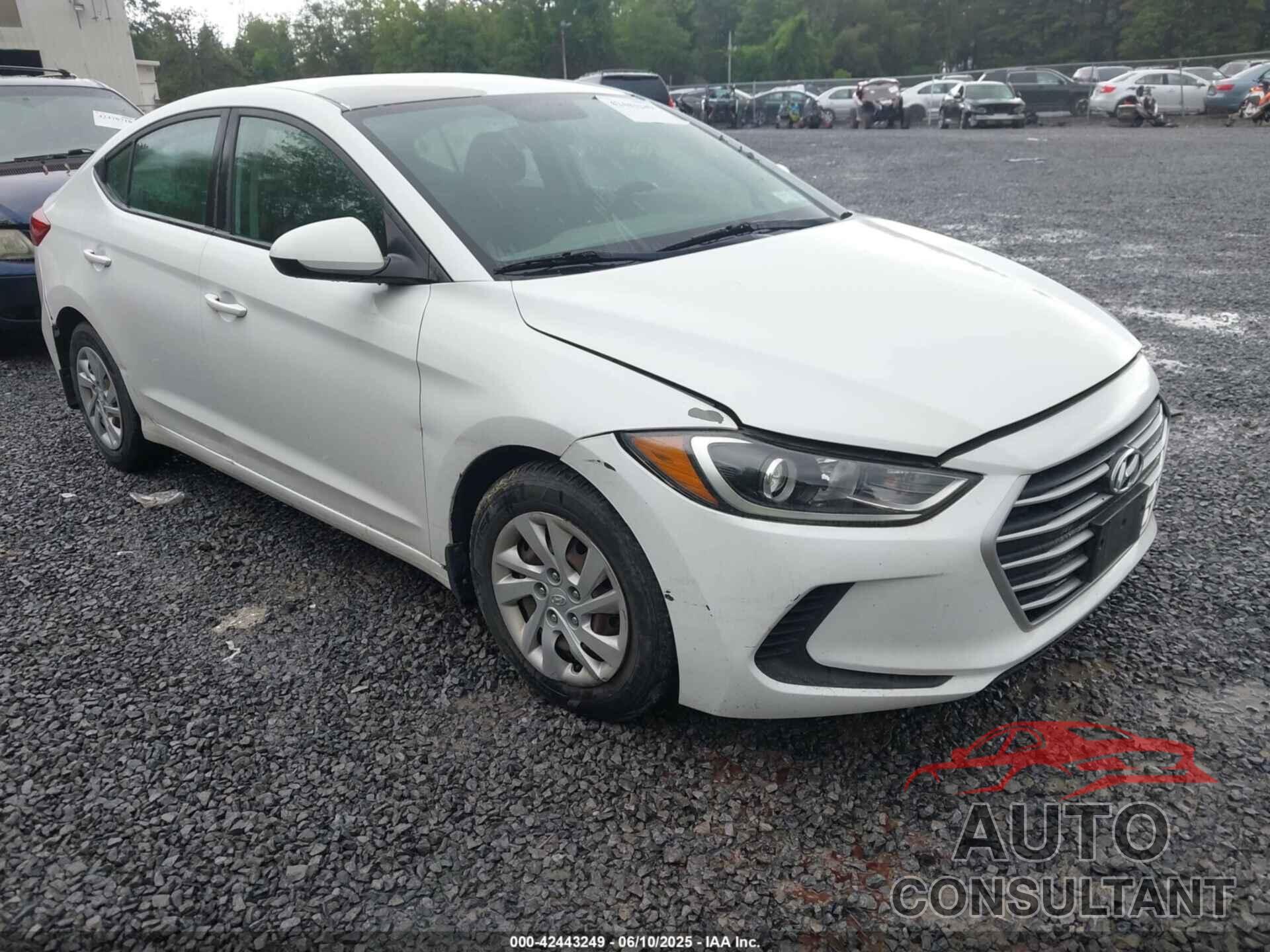 HYUNDAI ELANTRA 2018 - 5NPD74LF0JH245292