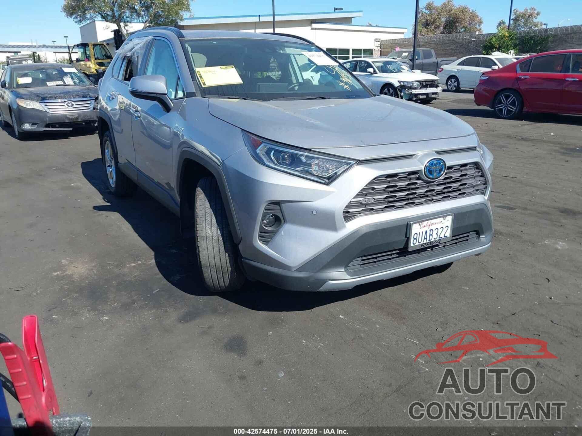 TOYOTA RAV4 HYBRID 2021 - 4T3D6RFV2MU019450