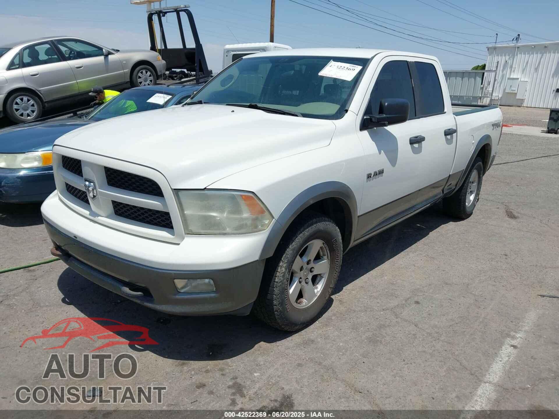 DODGE RAM 1500 2009 - 1D3HB18PX9S780957