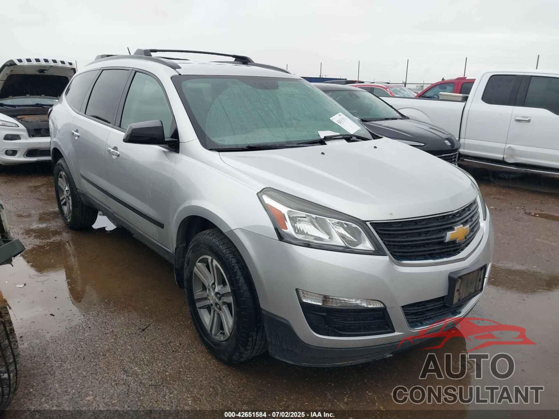 CHEVROLET TRAVERSE 2017 - 1GNKRFED3HJ150307