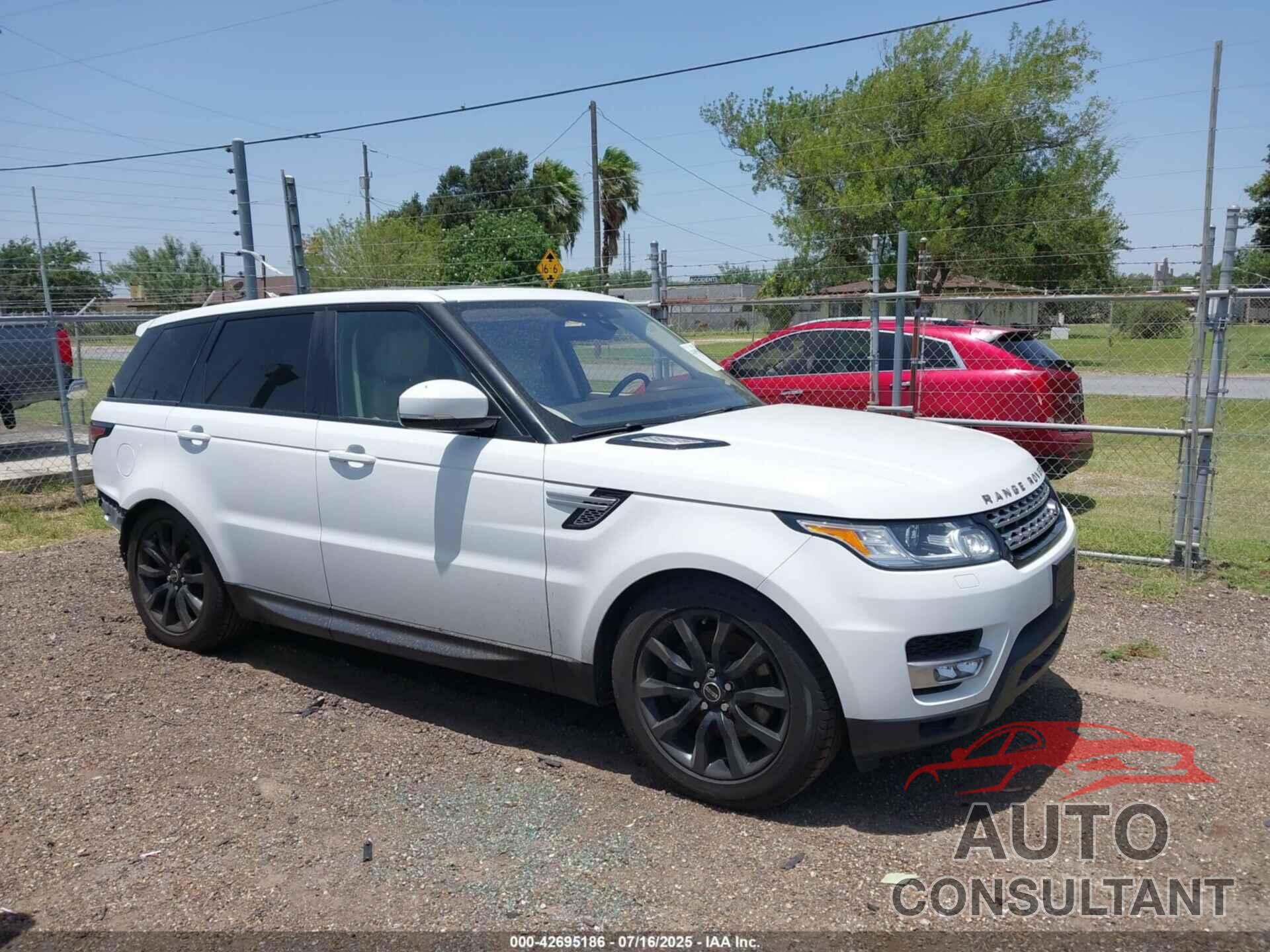 LAND ROVER RANGE ROVER SPORT 2017 - SALWR2FKXHA125672
