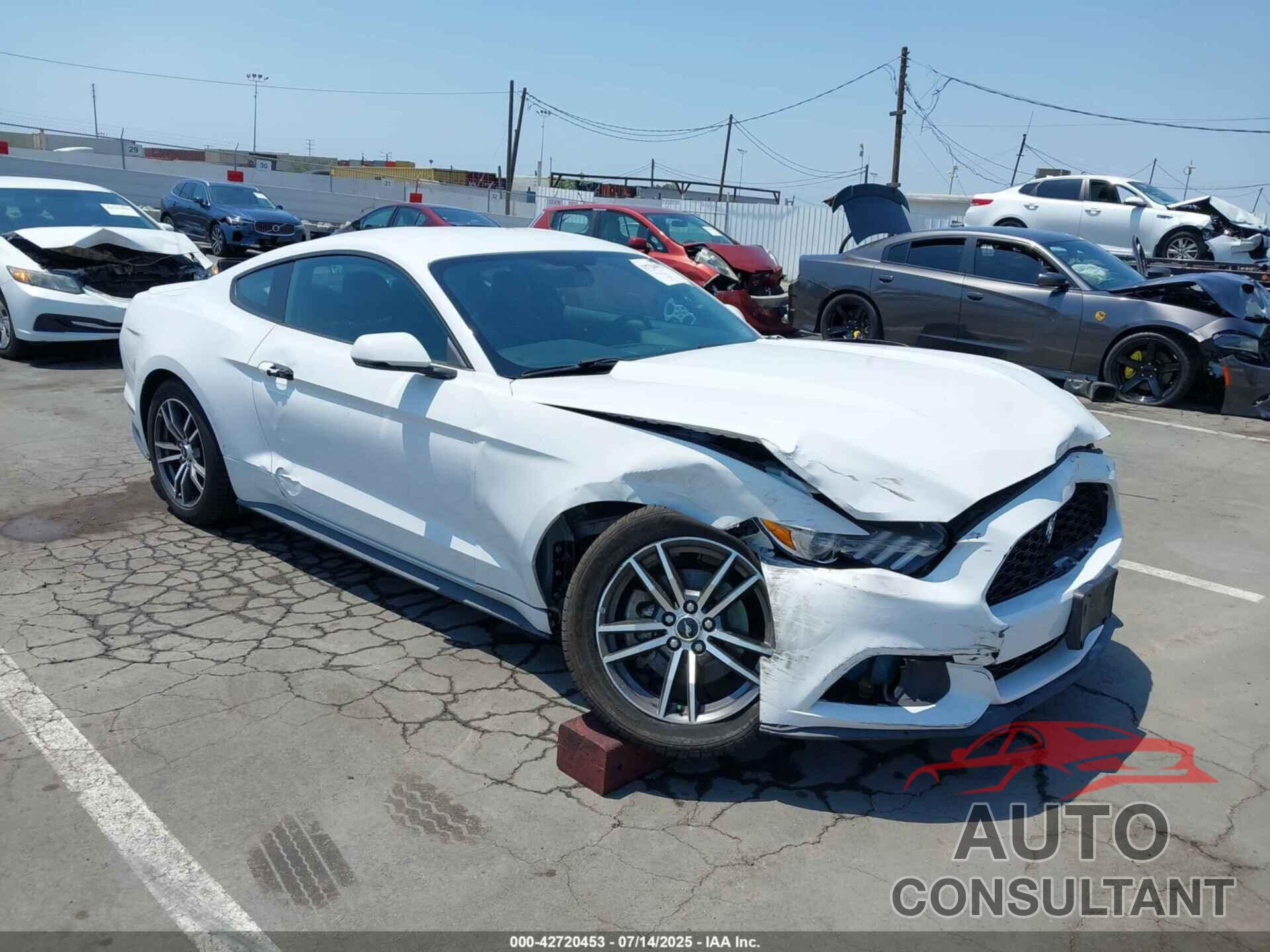 FORD MUSTANG 2017 - 1FA6P8TH1H5254942