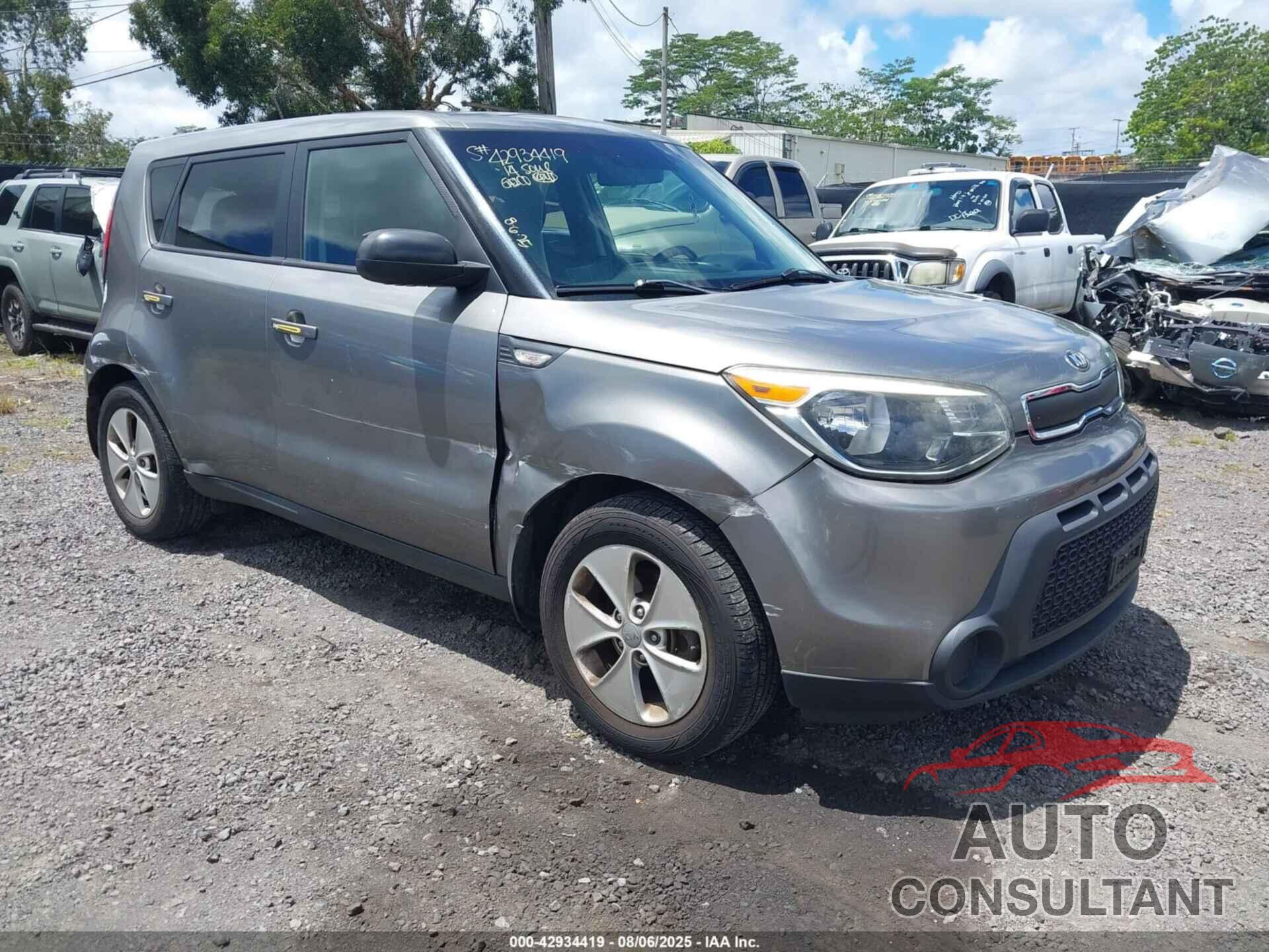 KIA SOUL 2014 - KNDJN2A23E7094293