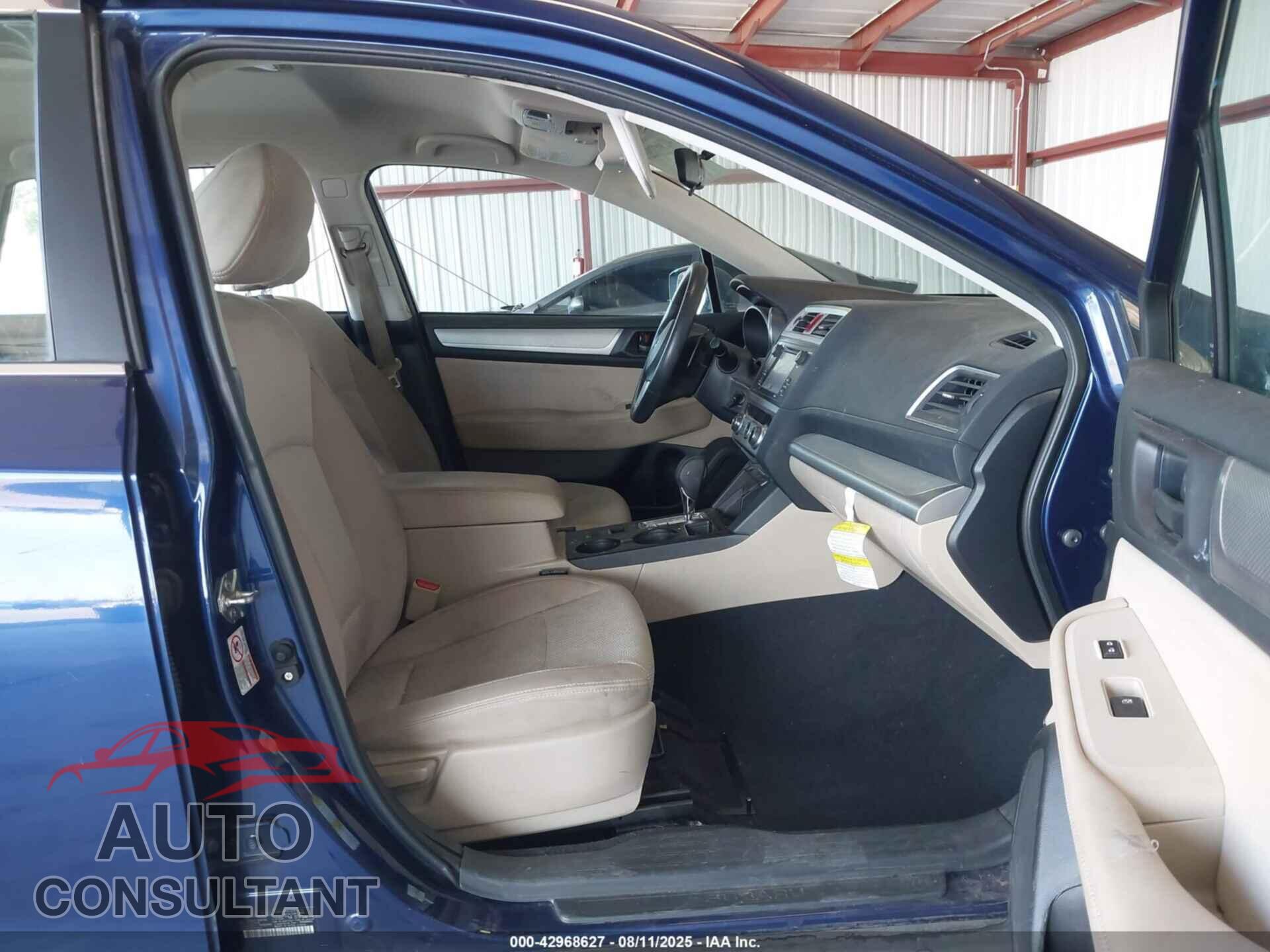 SUBARU OUTBACK 2017 - 4S4BSAAC8H3240775