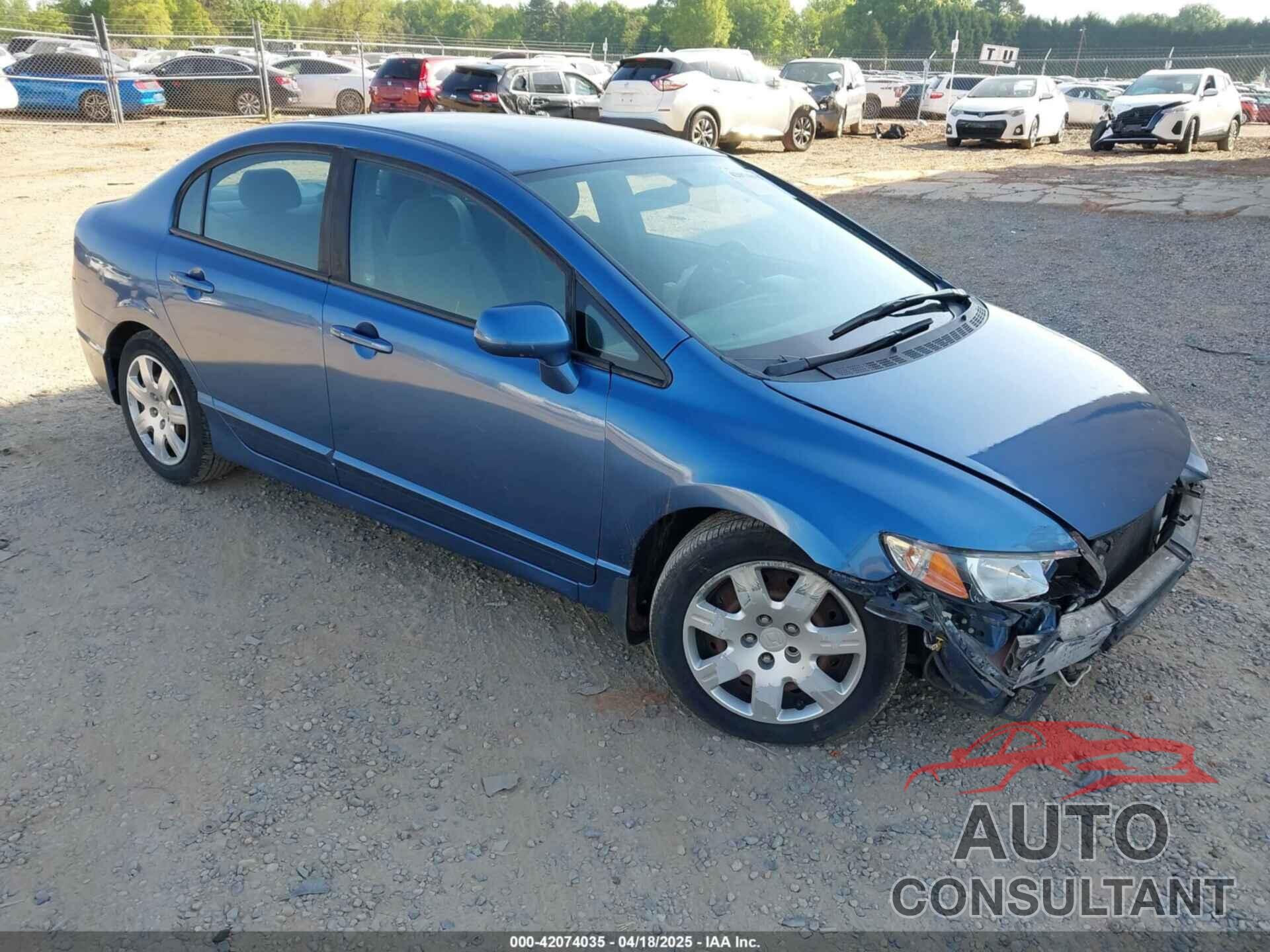 HONDA CIVIC 2011 - 19XFA1F58BE038456