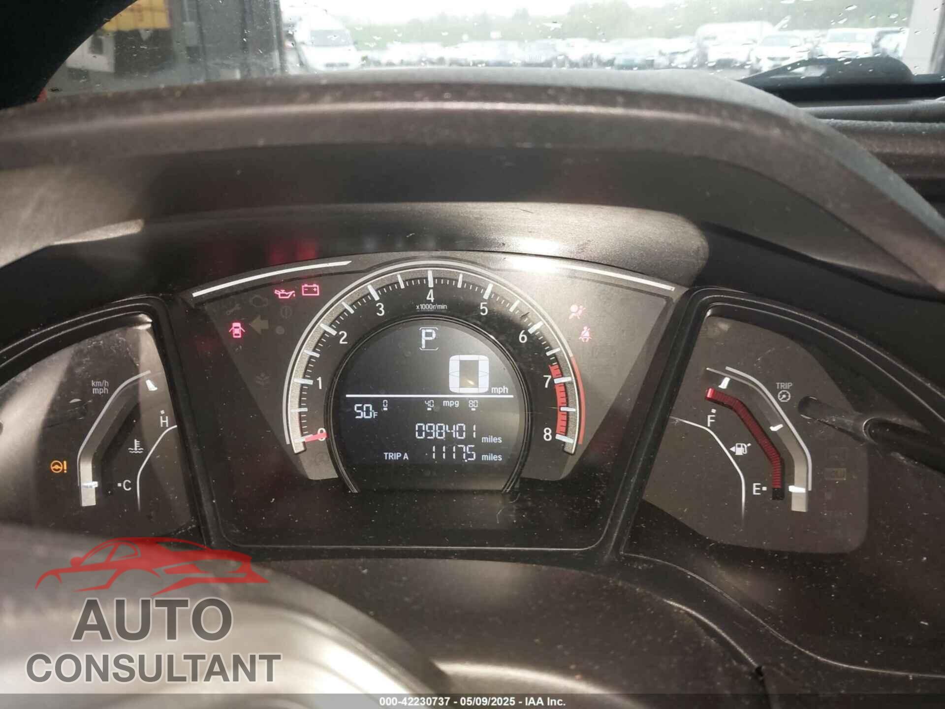 HONDA CIVIC 2017 - 2HGFC2F57HH534024
