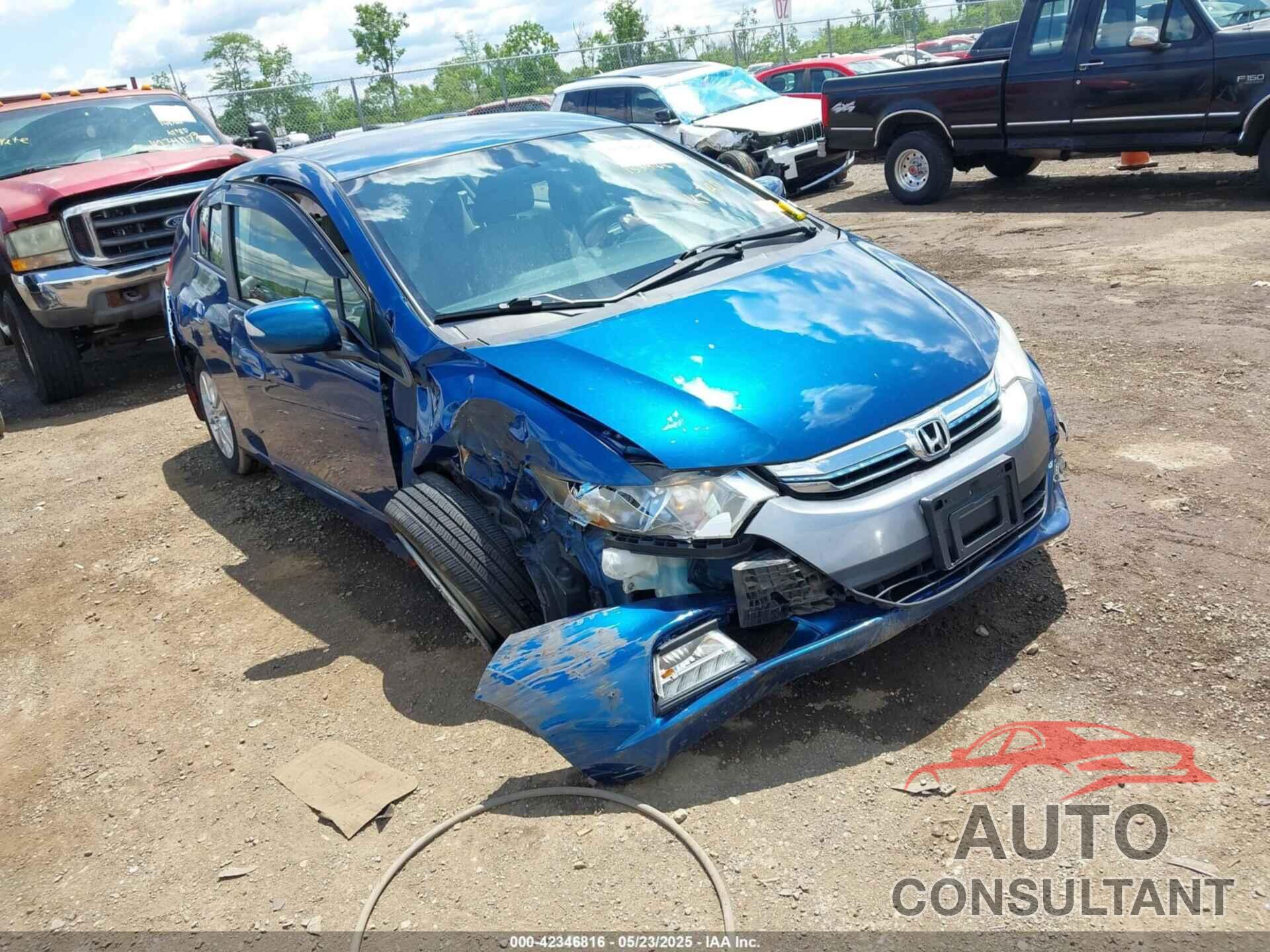 HONDA INSIGHT 2013 - JHMZE2H75DS001093