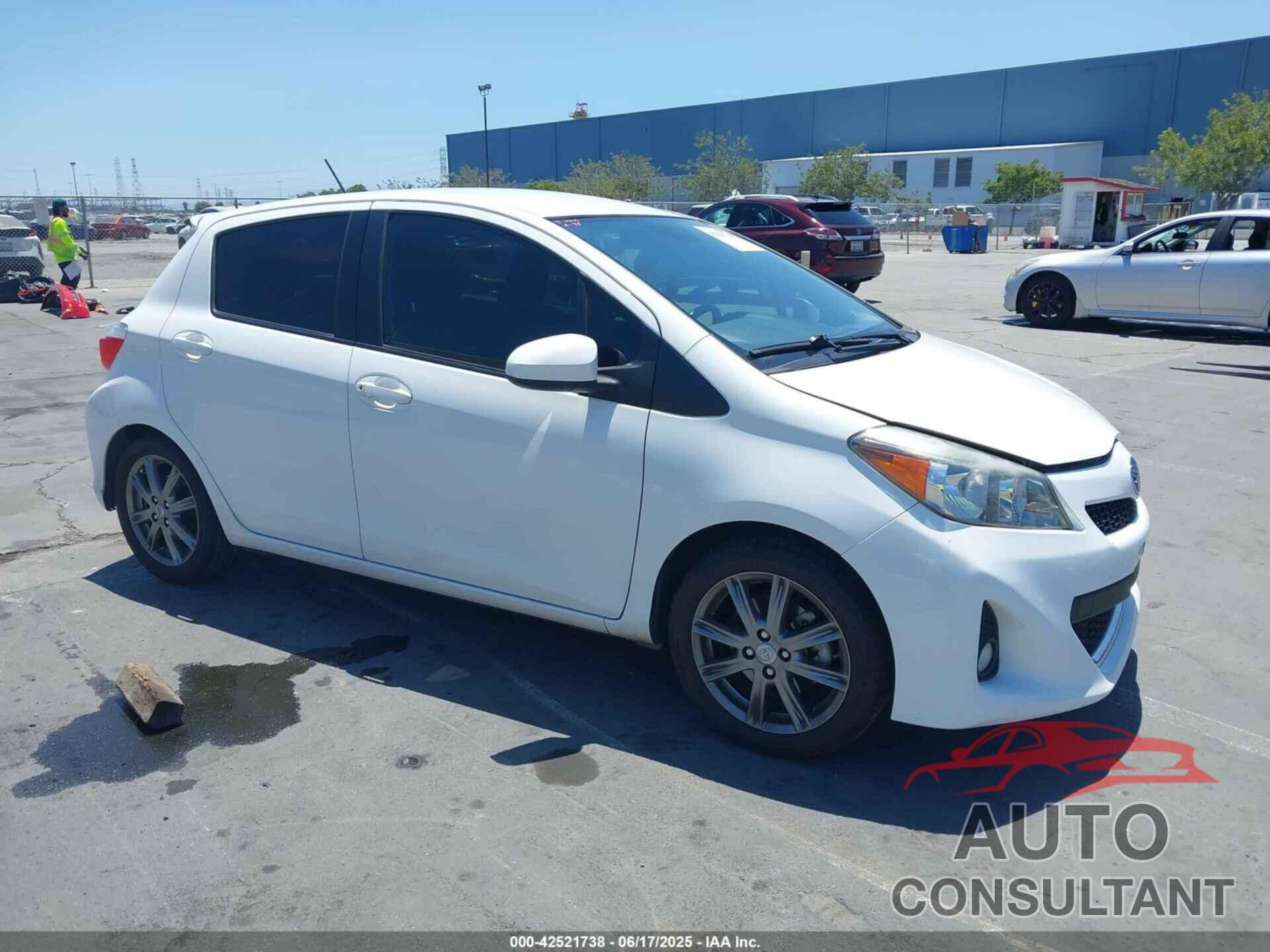 TOYOTA YARIS 2012 - JTDKTUD33CD510061