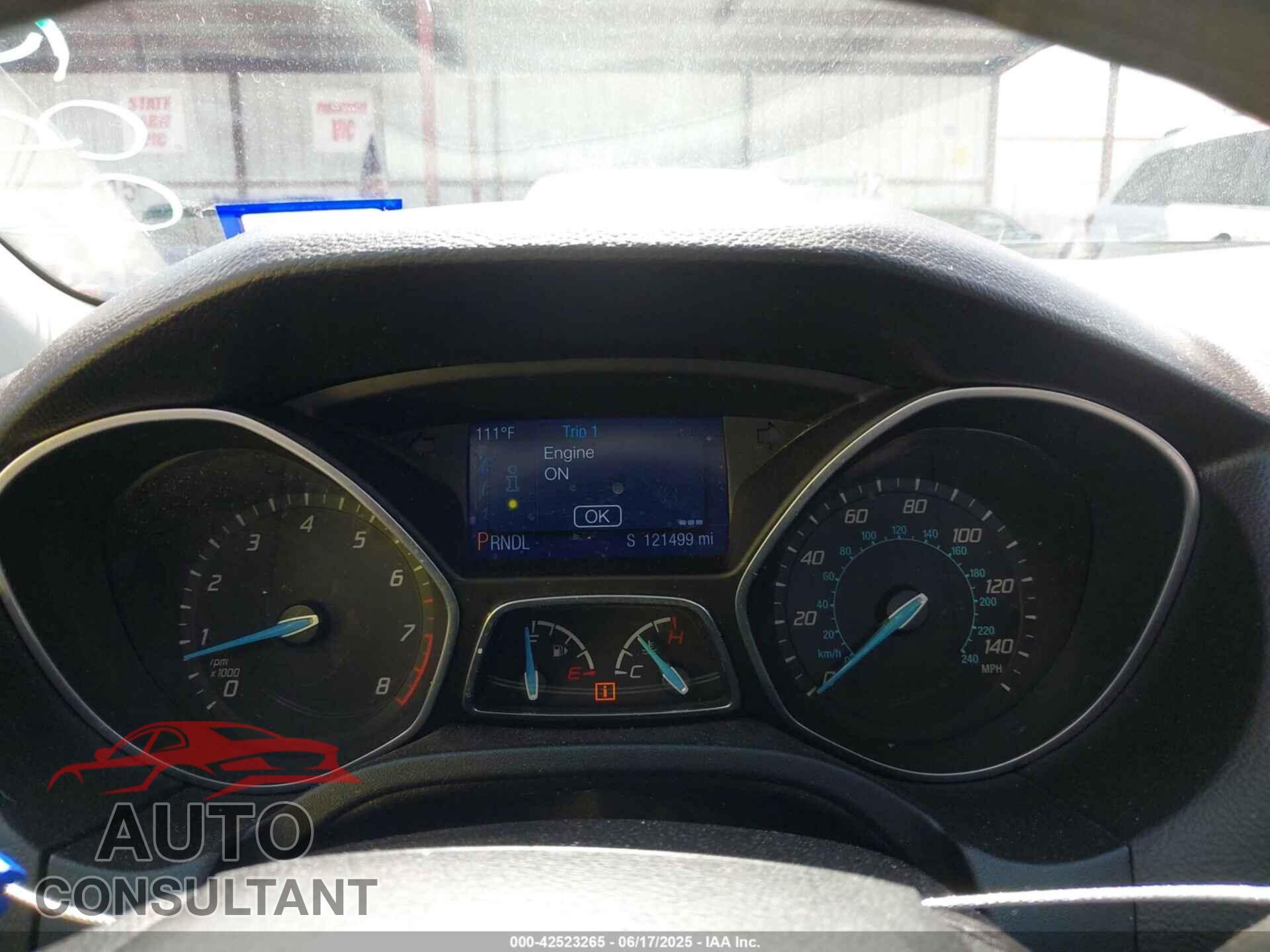 FORD FOCUS 2014 - 1FADP3F23EL293508