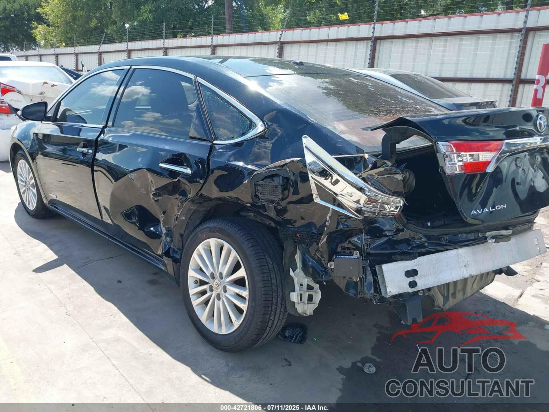 TOYOTA AVALON HYBRID 2013 - 4T1BD1EB8DU004871