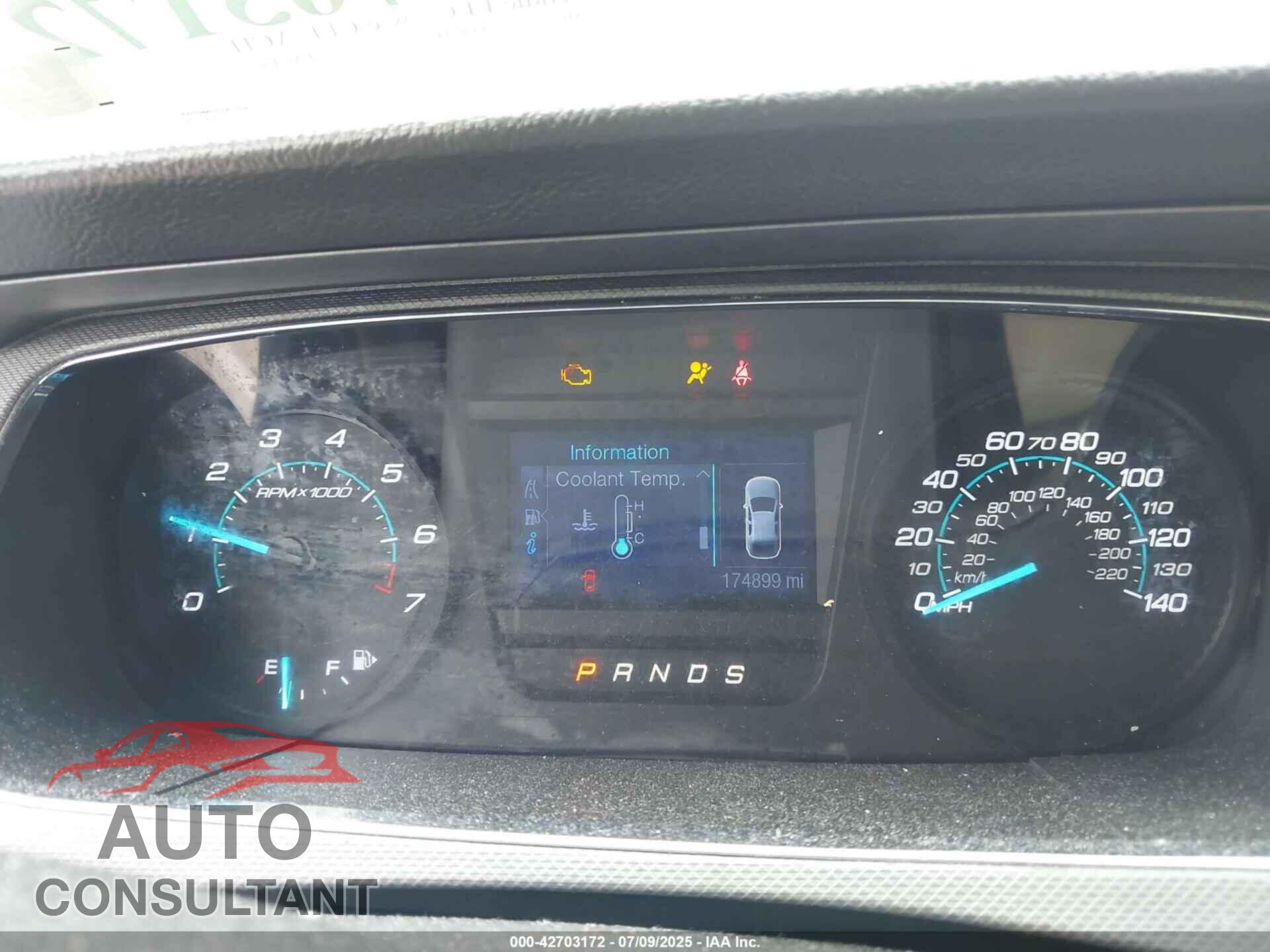 FORD TAURUS 2013 - 1FAHP2D9XDG145178