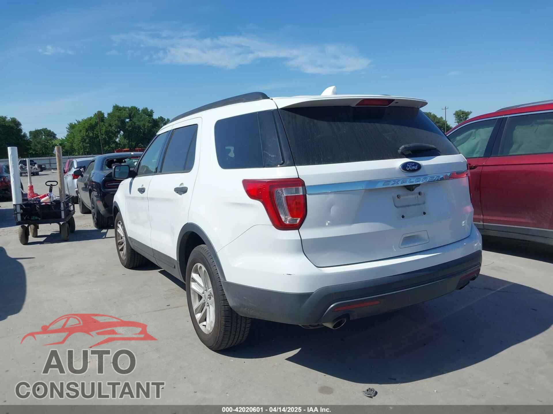 FORD EXPLORER 2017 - 1FM5K7B80HGB45694