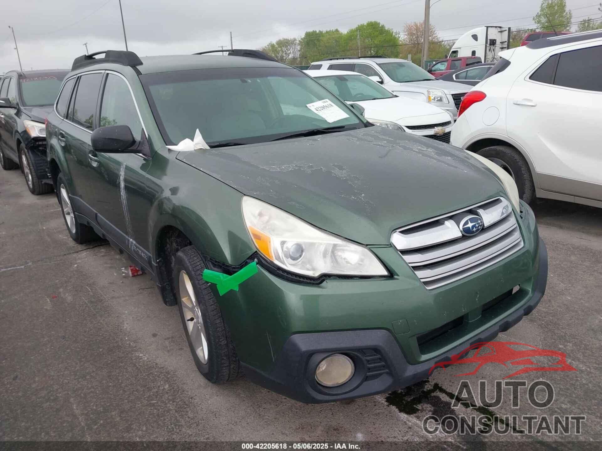 SUBARU OUTBACK 2013 - 4S4BRCCC5D3243602