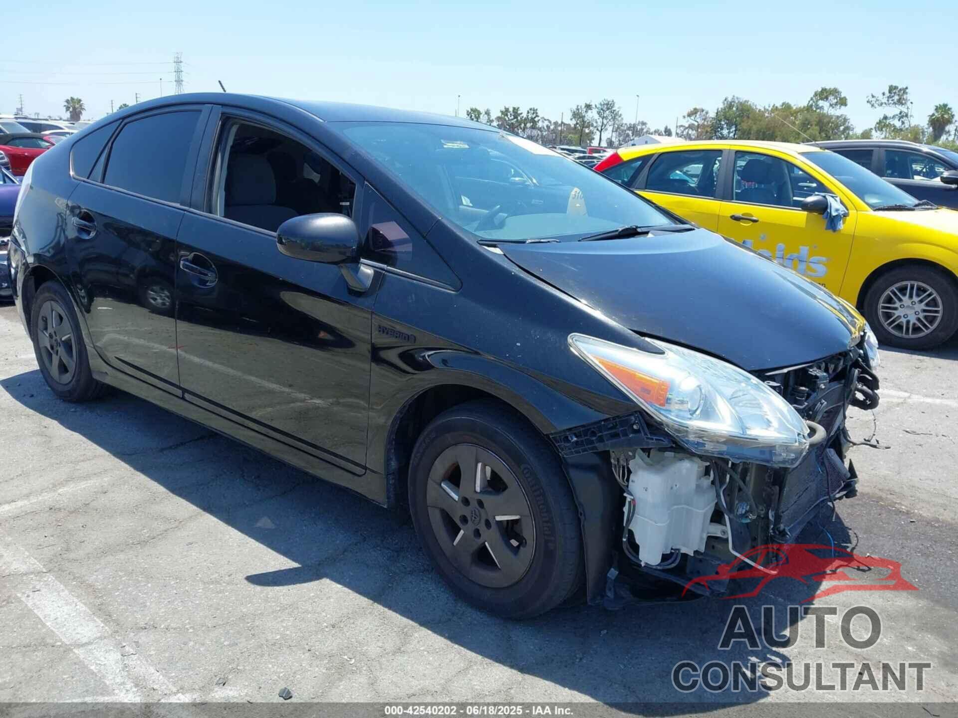 TOYOTA PRIUS 2010 - JTDKN3DU8A0143028