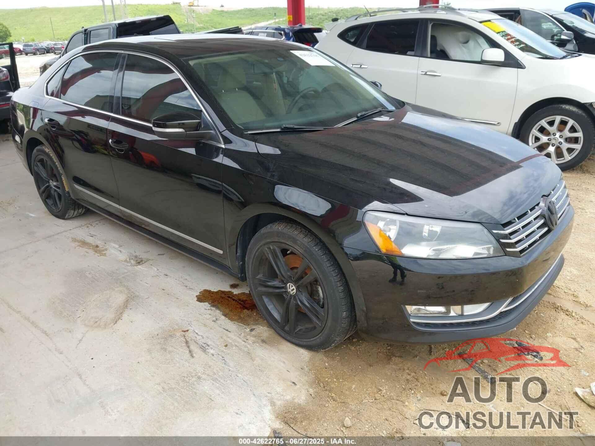 VOLKSWAGEN PASSAT 2013 - 1VWBN7A39DC077446
