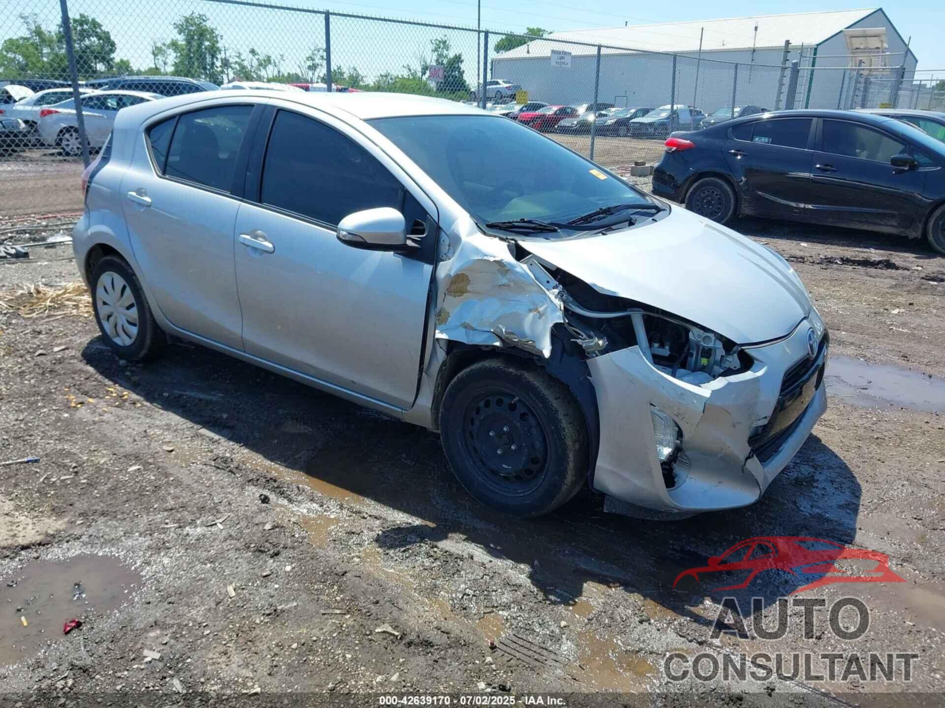 TOYOTA PRIUS C 2016 - JTDKDTB37G1134871