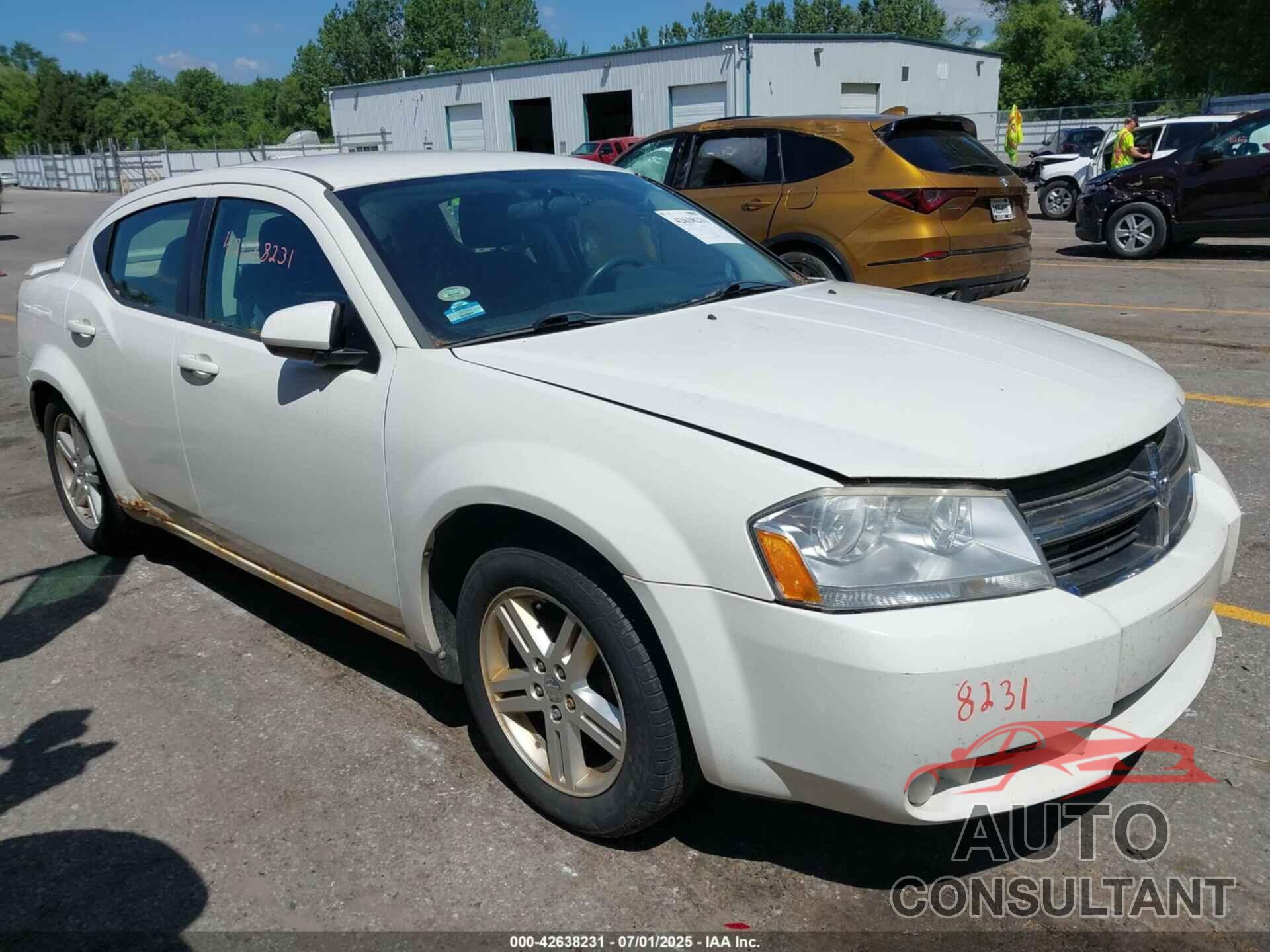DODGE AVENGER 2010 - 1B3CC5FB1AN221834