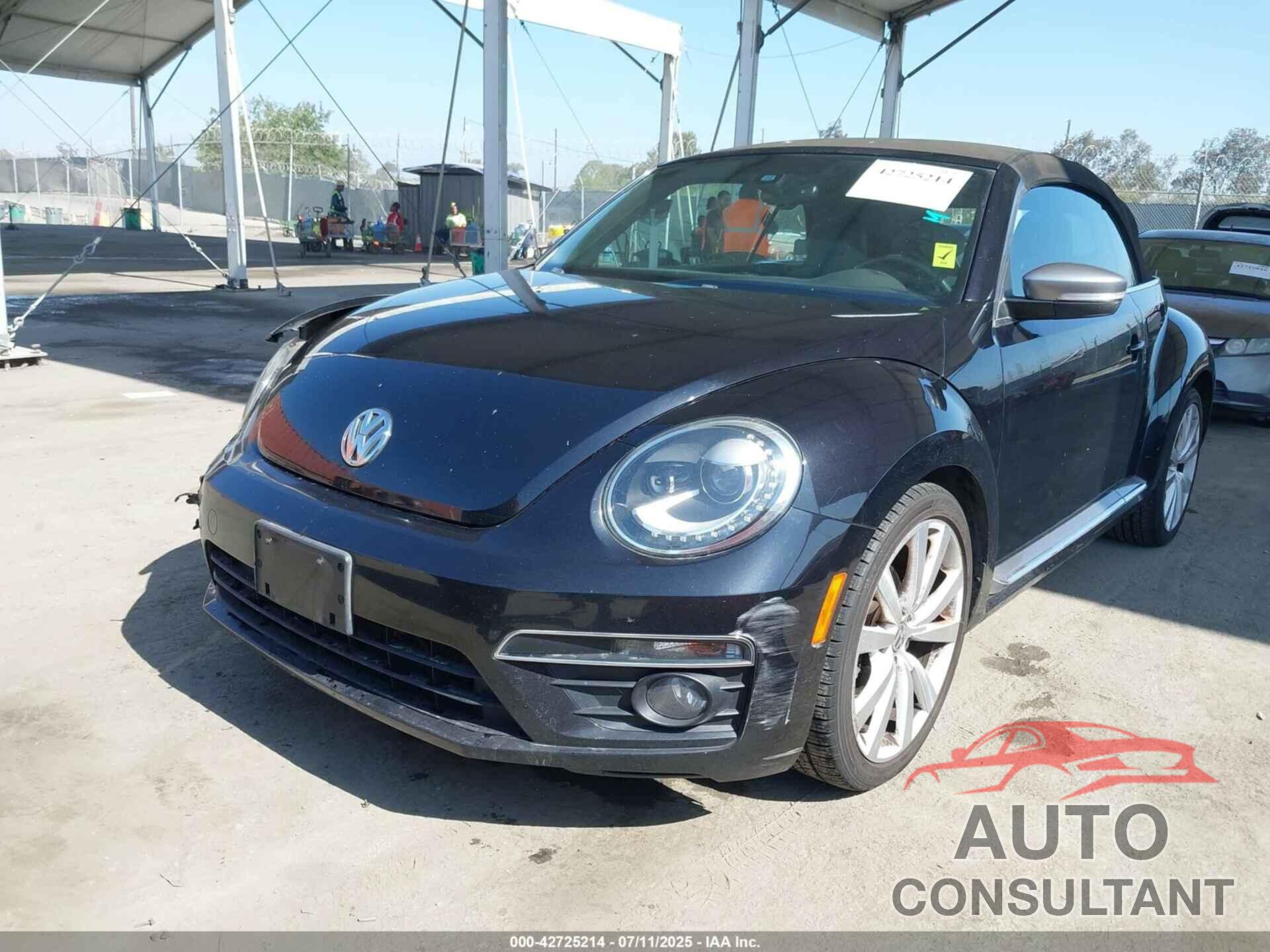 VOLKSWAGEN BEETLE 2014 - 3VW517AT7EM816287